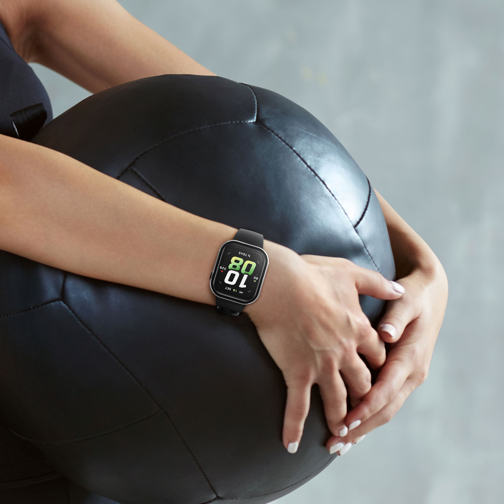 Kryt s ochranným sklem kwmobile pro HONOR Watch 5 - 2 ks - transparentní / černá