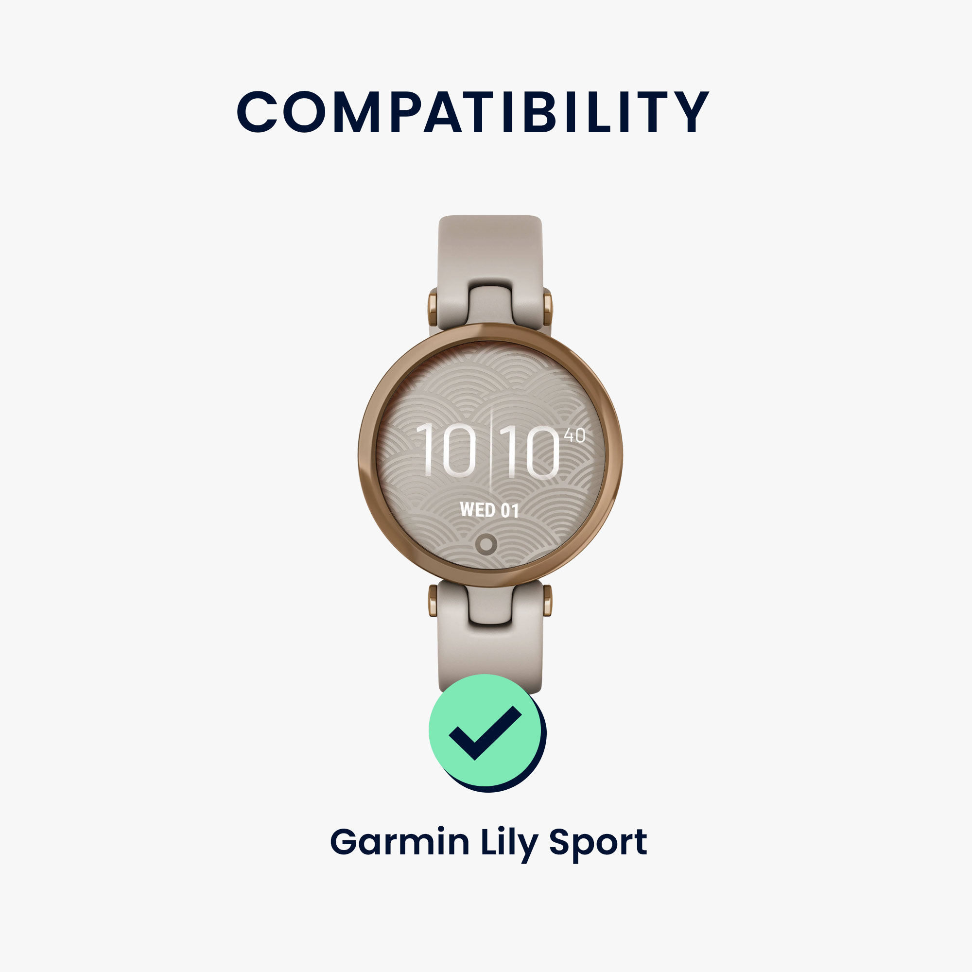 Řemínek kwmobile pro Garmin Lily Sport, vícebarevná