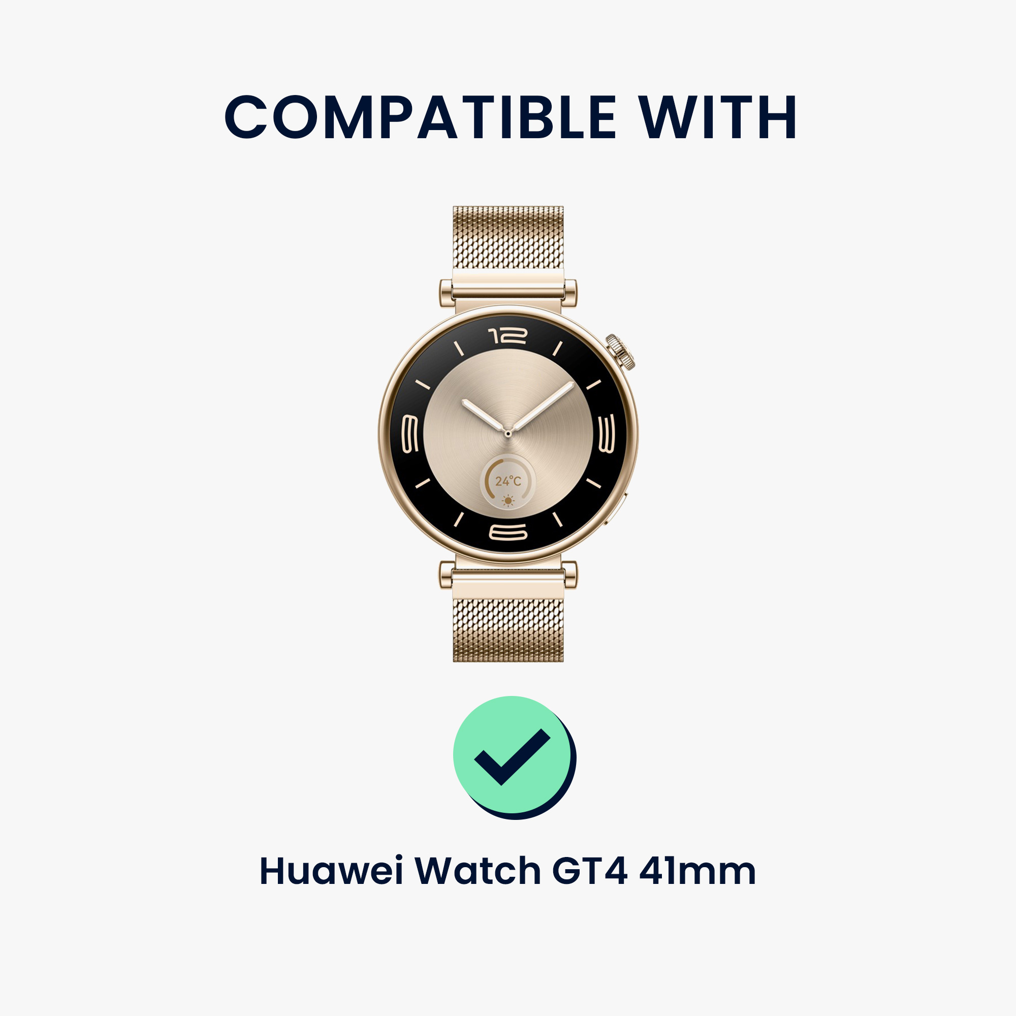 Ochrana hran hodinky Huawei Watch GT4 41mm bumper silikonový černá kwmobile