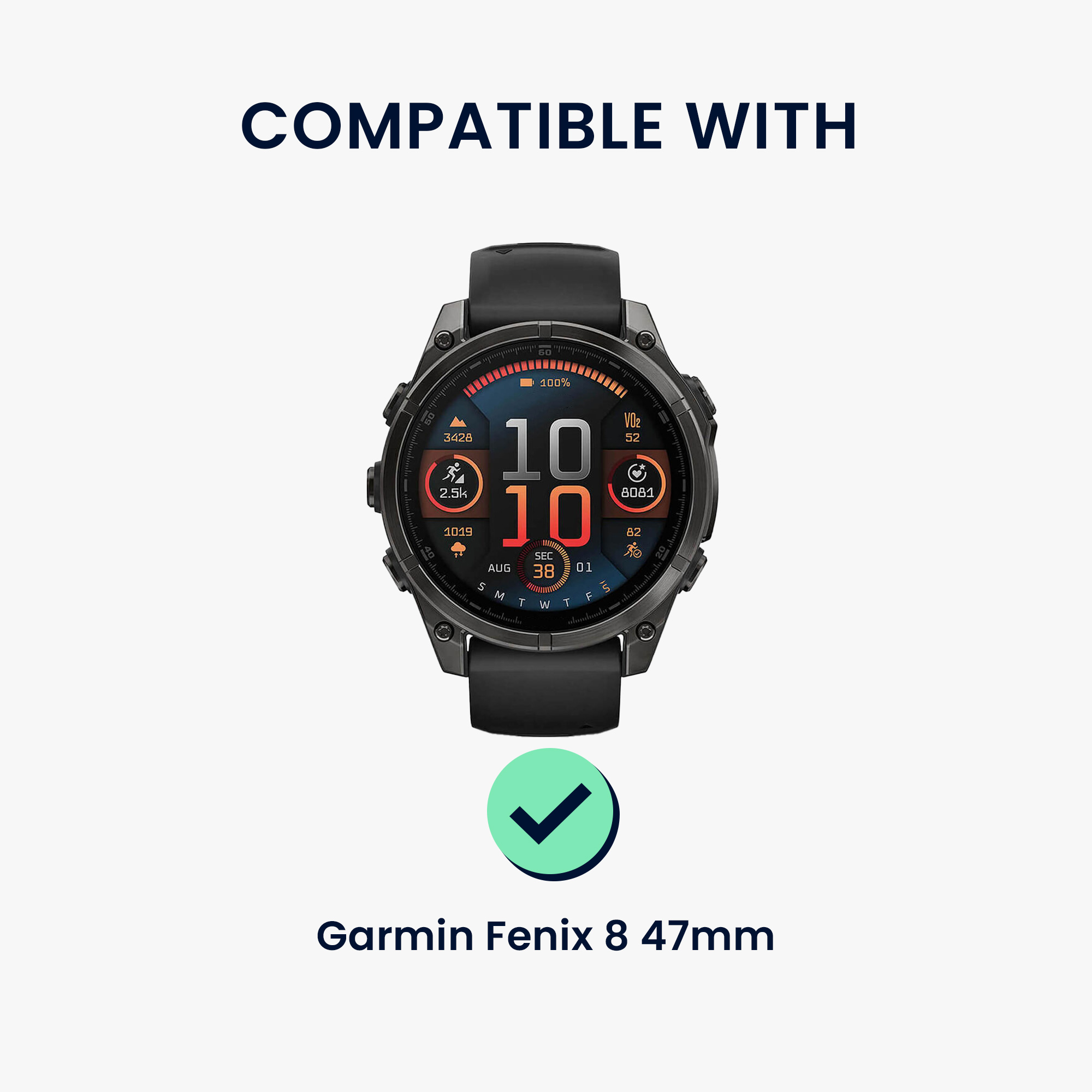 Ochranný kryt Garmin Fenix kwmobile černé