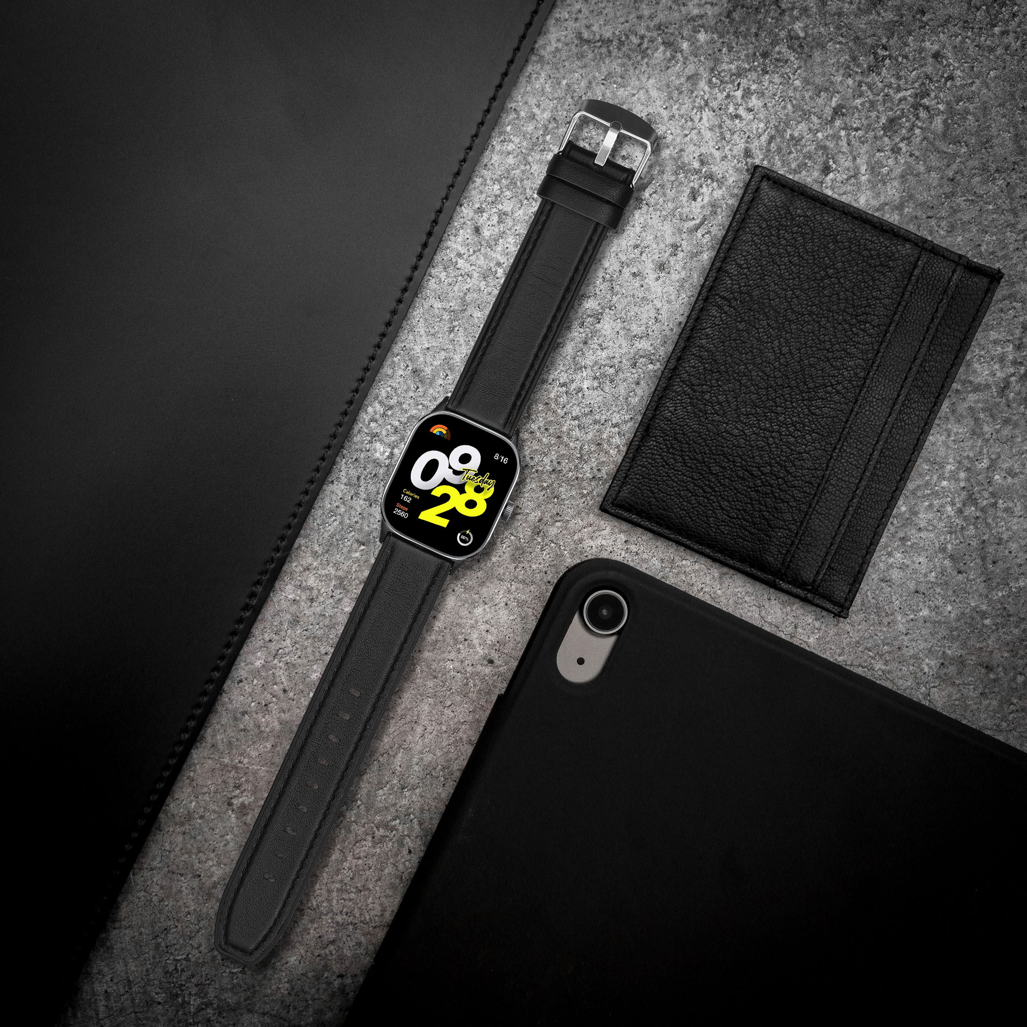 Řemínek pro Xiaomi Redmi Watch 5 & 4 / Smart Band 8 Pro / Smart Band 9 Pro kwmobile silikonové - černá