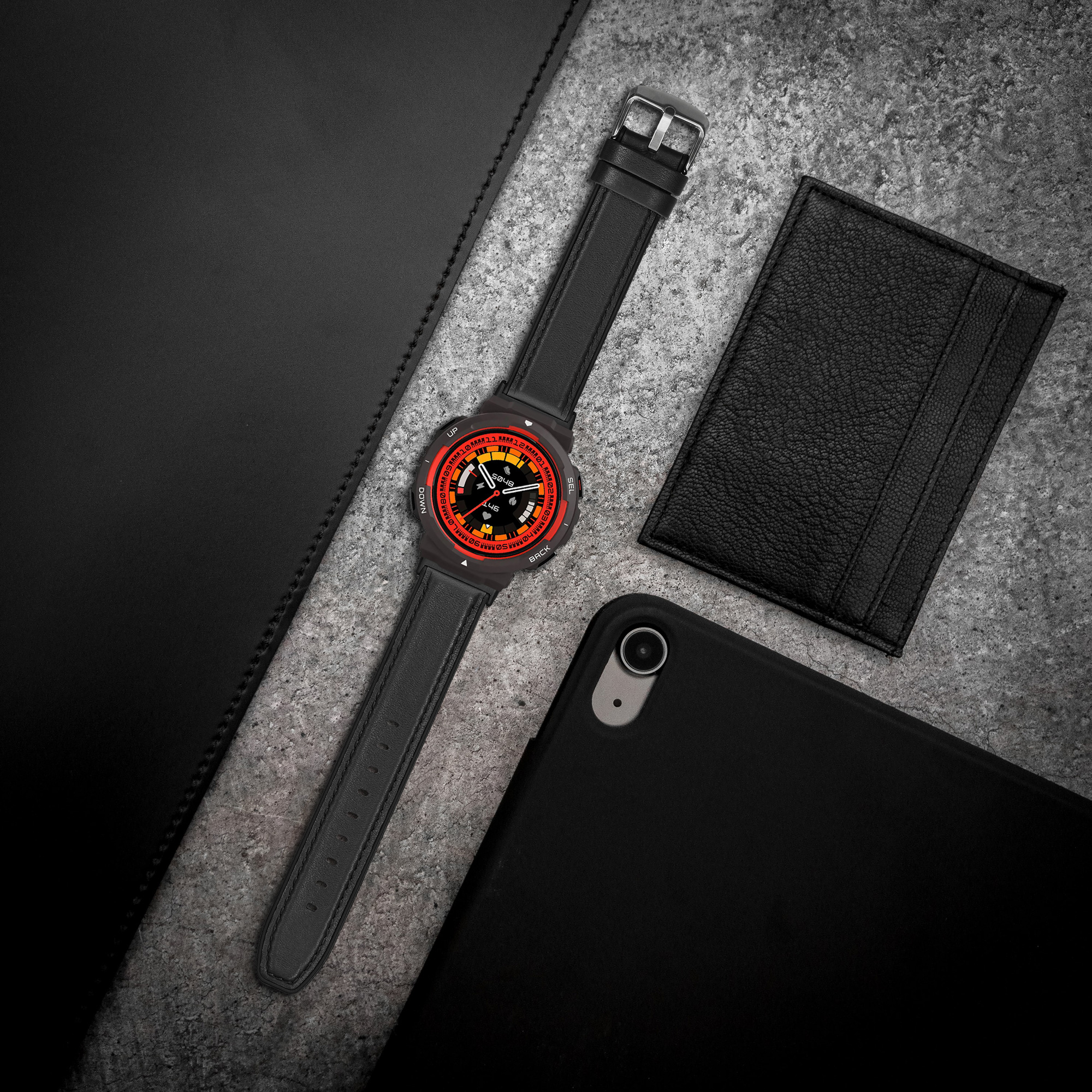 Řemínek pro Amazfit Active Edge (A2212) / Active Edge (A2213) kwmobile - černá