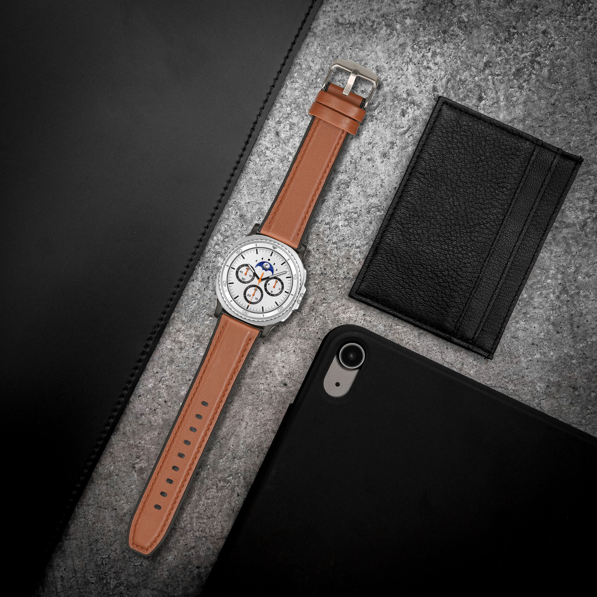 Řemínek na hodinky Galaxy Watch 8 Galaxy / Galaxy Watch 8 Classic 46mm Watch Strap kwmobile hně
