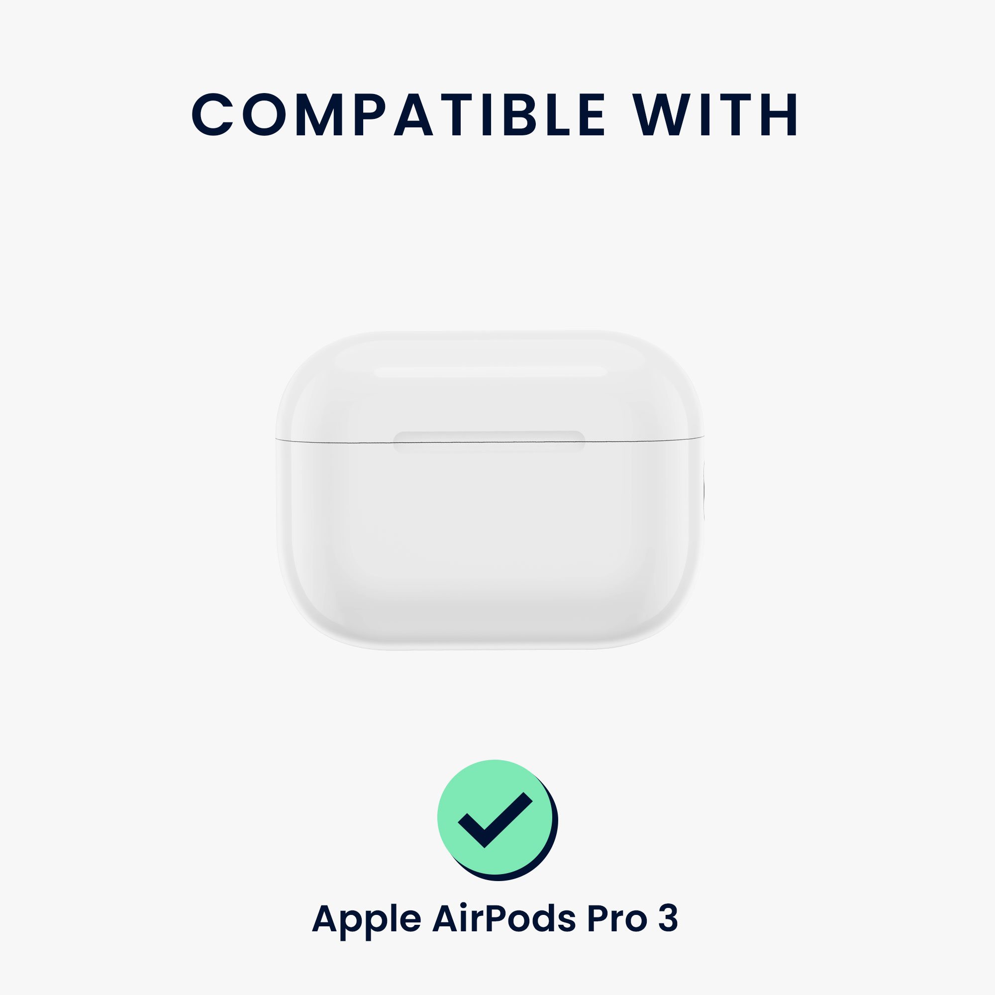 Čiré pouzdro na sluchátka pro Apple Airpods Pro 3 kwmobile se stojánkem TPU - růžová