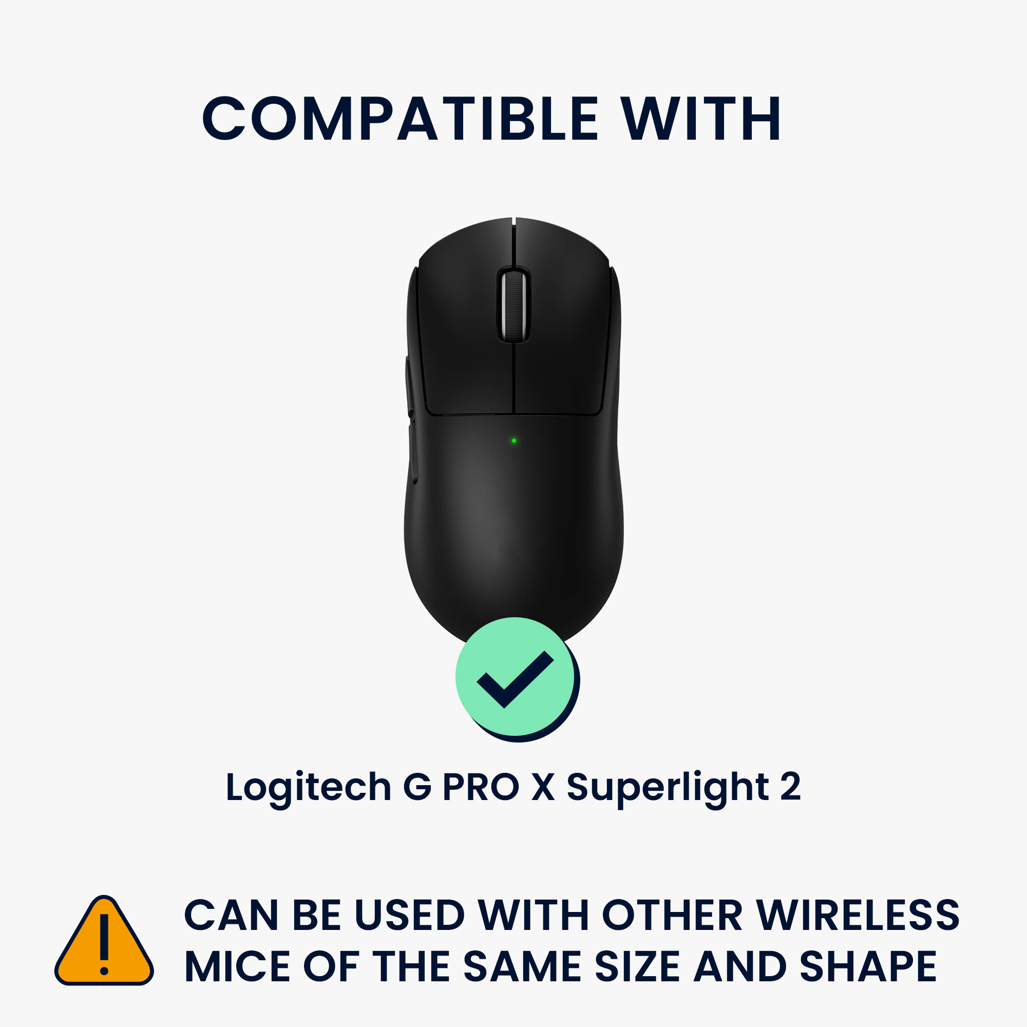 Pouzdro na myš pro Logitech G PRO X Superlight 2 kwmobile neoprenové - vintage modrá