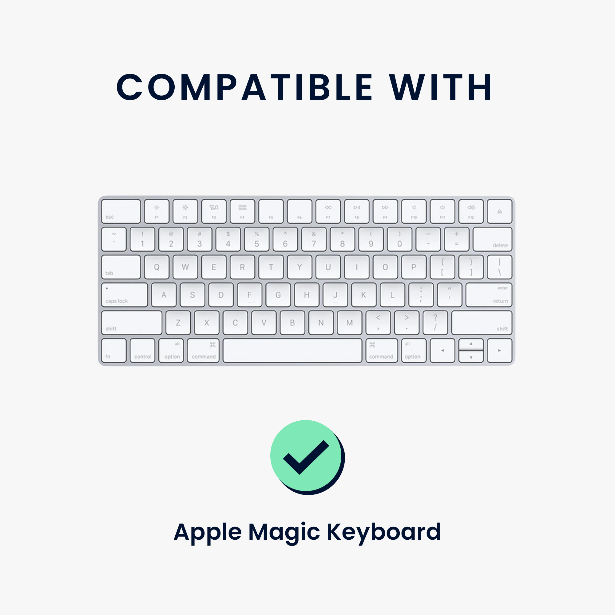 Kryt klávesnice proti prachu pro Apple Magic Keyboard kwmobile - motiv hvězdná noc u jezera