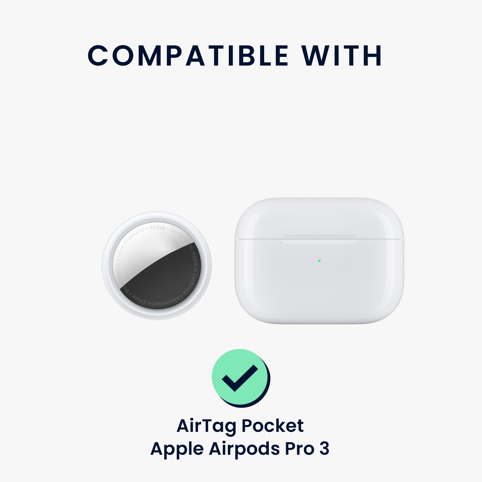 Obal pro Apple Airpods Pro 3 kwmobile s karabinou silikonové - neonově růžová