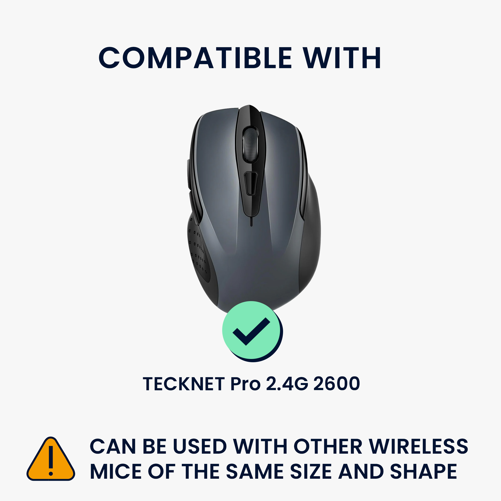 Pouzdro na myš pro TECKNET Pro 2.4G 2600 kwmobile neoprenové - vintage modrá