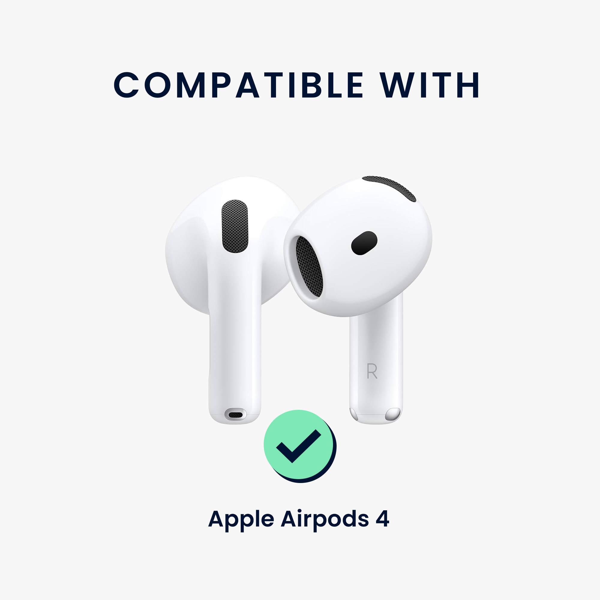 Nálepka na sluchátka pro Apple Airpods 4 Sticker Wrap kwmobile - Tone59