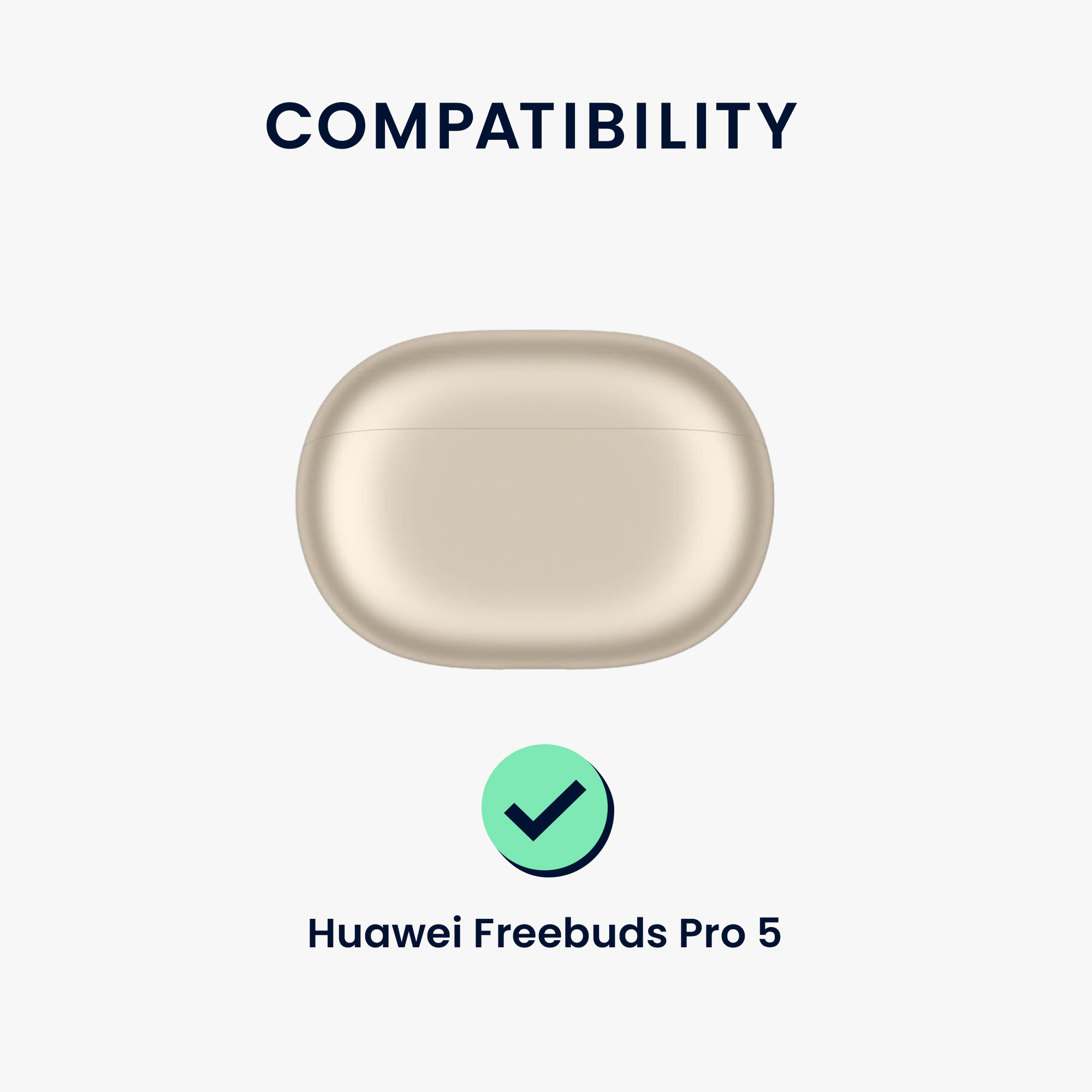 Obal pro Huawei Freebuds Pro 5 kwmobile s karabinou silikonové - světle modrá