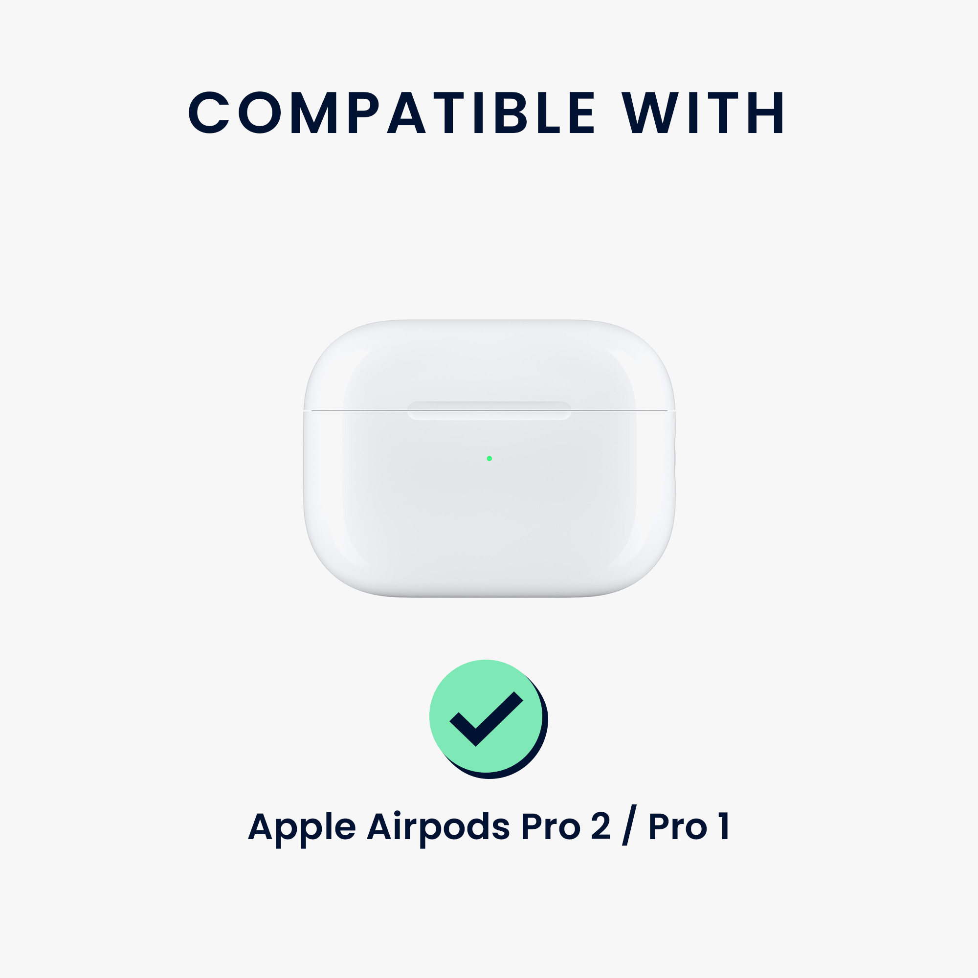 Pouzdro na sluchátka s motivem kufříku pro Apple Airpods Pro 2 / Pro 1 kwmobile - levandulová