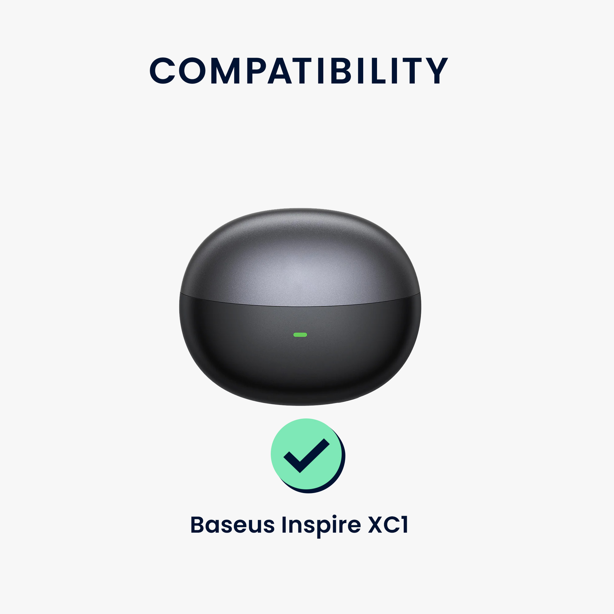 Obal pro Baseus Inspire XC1 kwmobile s karabinou silikonové - oranžová