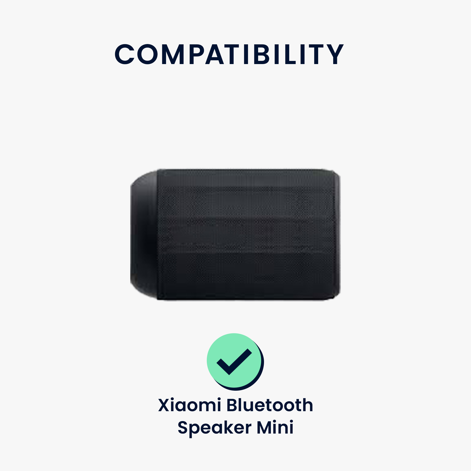 Silikonové pouzdro pro Xiaomi Bluetooth Speaker Mini kwmobile - obal fólie oranžová