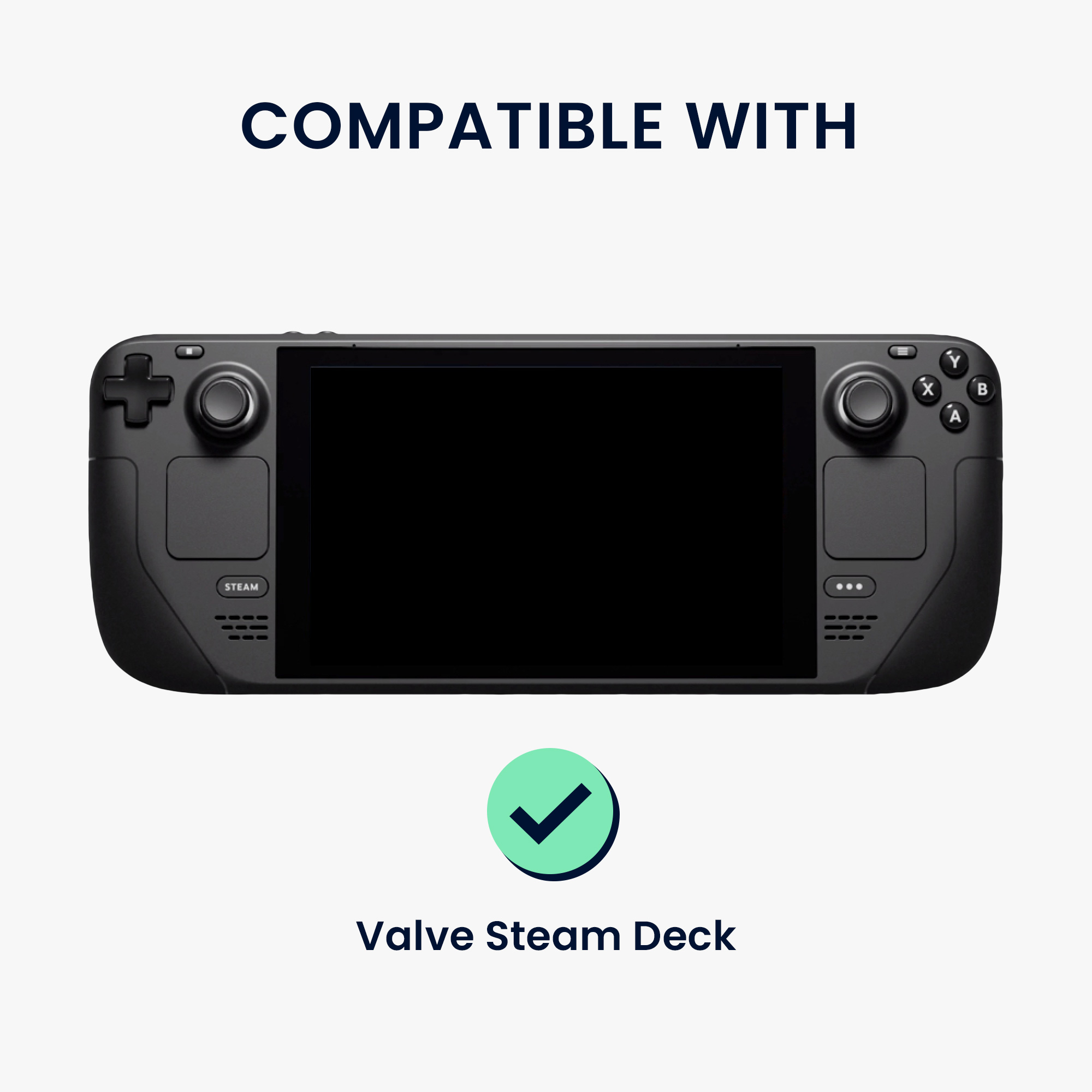 2x Ochranná skla na displej pro Valve Steam Deck kwmobile - ochranná fólie odolná proti poškrábání