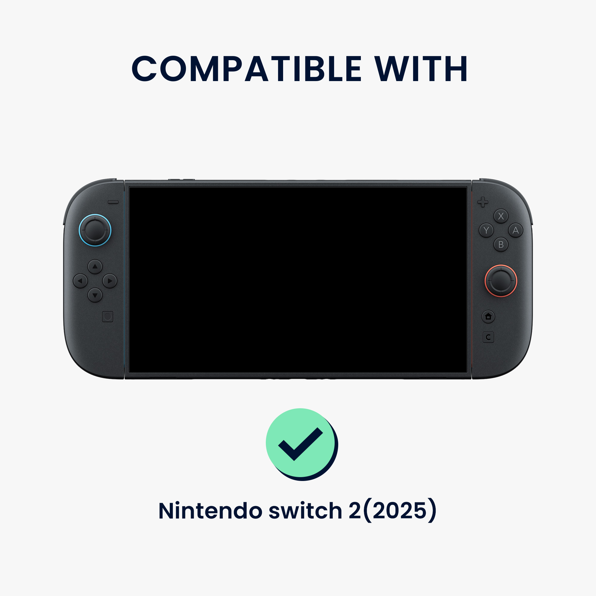 2x Ochranná skla na displej pro Nintendo Switch 2 (2025) kwmobile - ochranná fólie odolná proti poškrábání