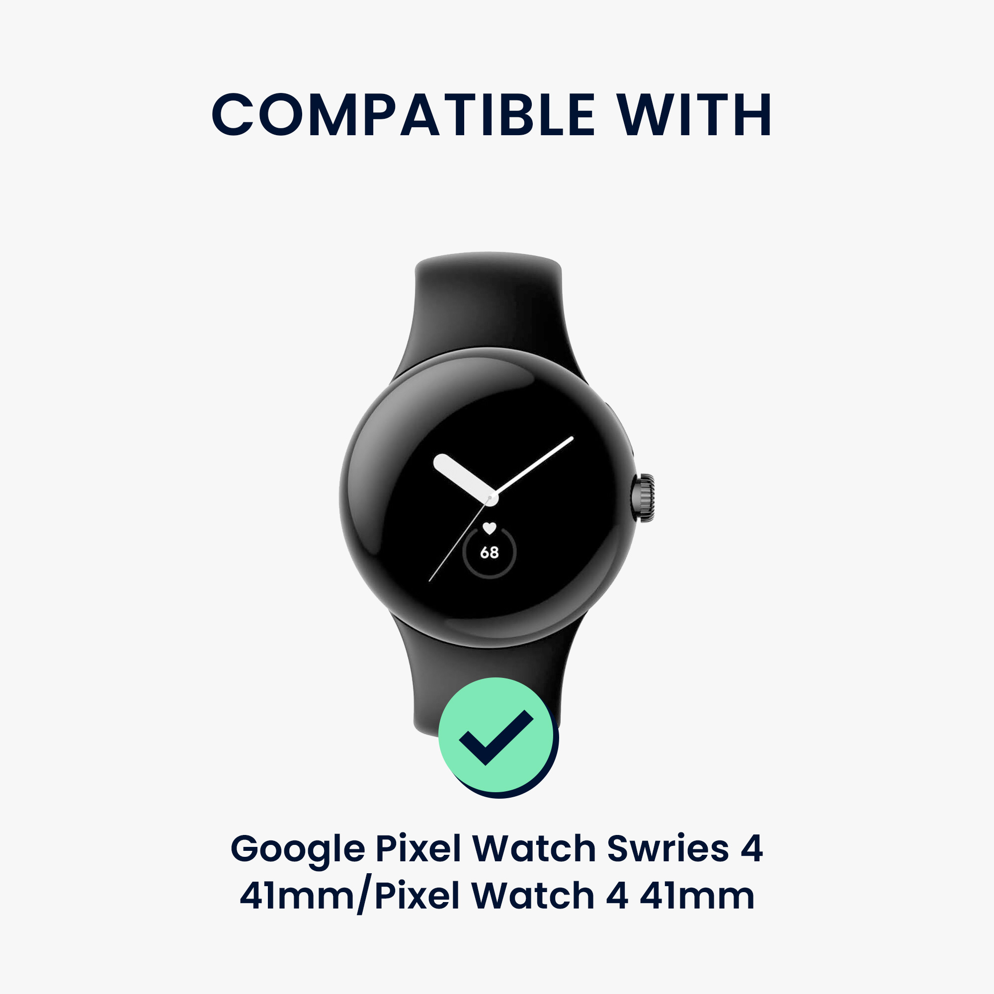 Kožený řemínek pro Google Pixel Watch Series 41mm / Pixel Watch 4 41mm kwmobile - starorůžová
