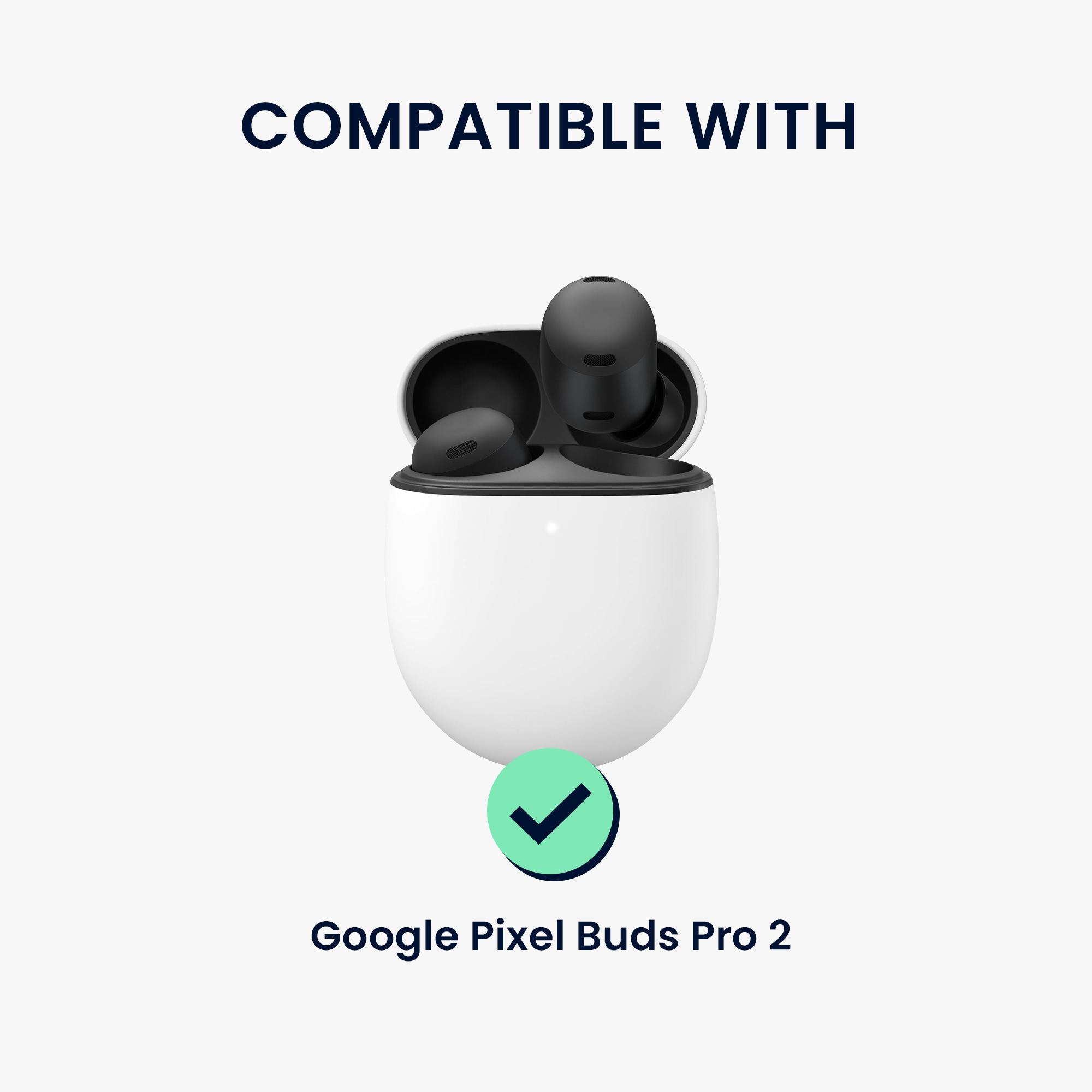 10x silikonový kryt pro Google Pixel Buds Pro 2 Ear Tips kwmobile silikonové - více barev