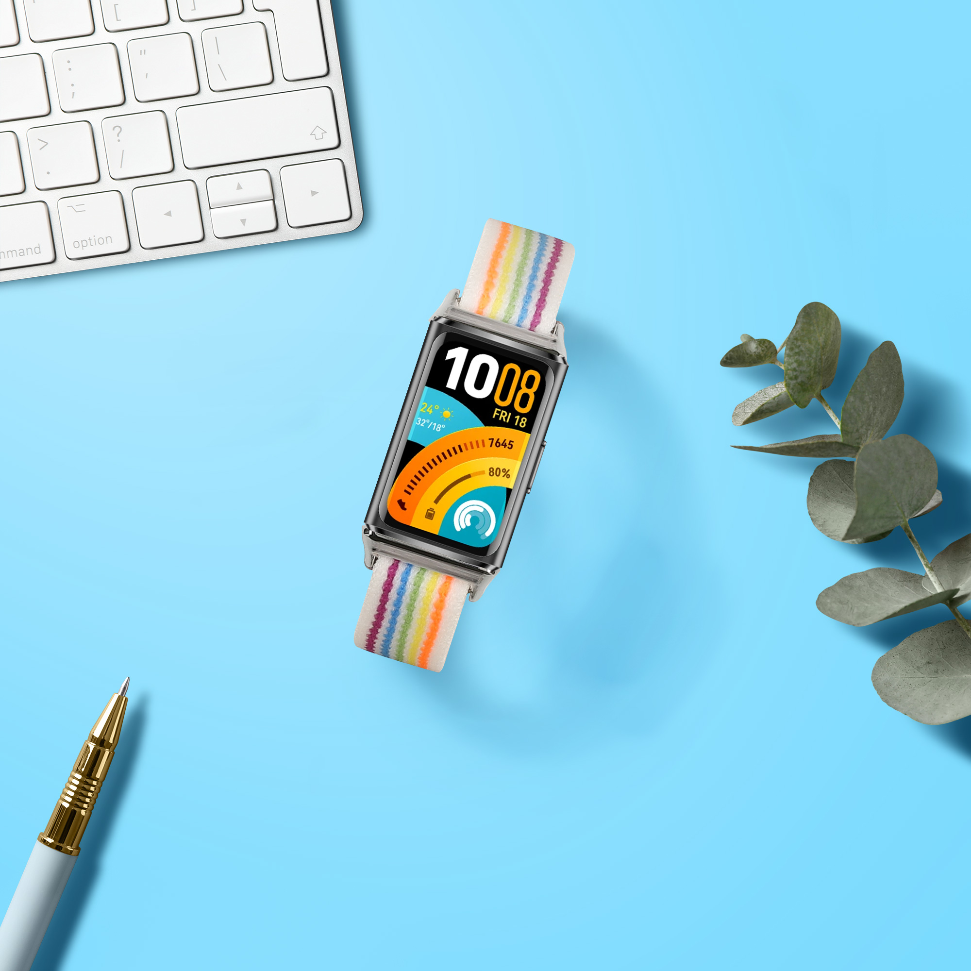 Nylonový pásek pro Huawei Band 11 / Band 11 Pro kwmobile nylonové - více barev