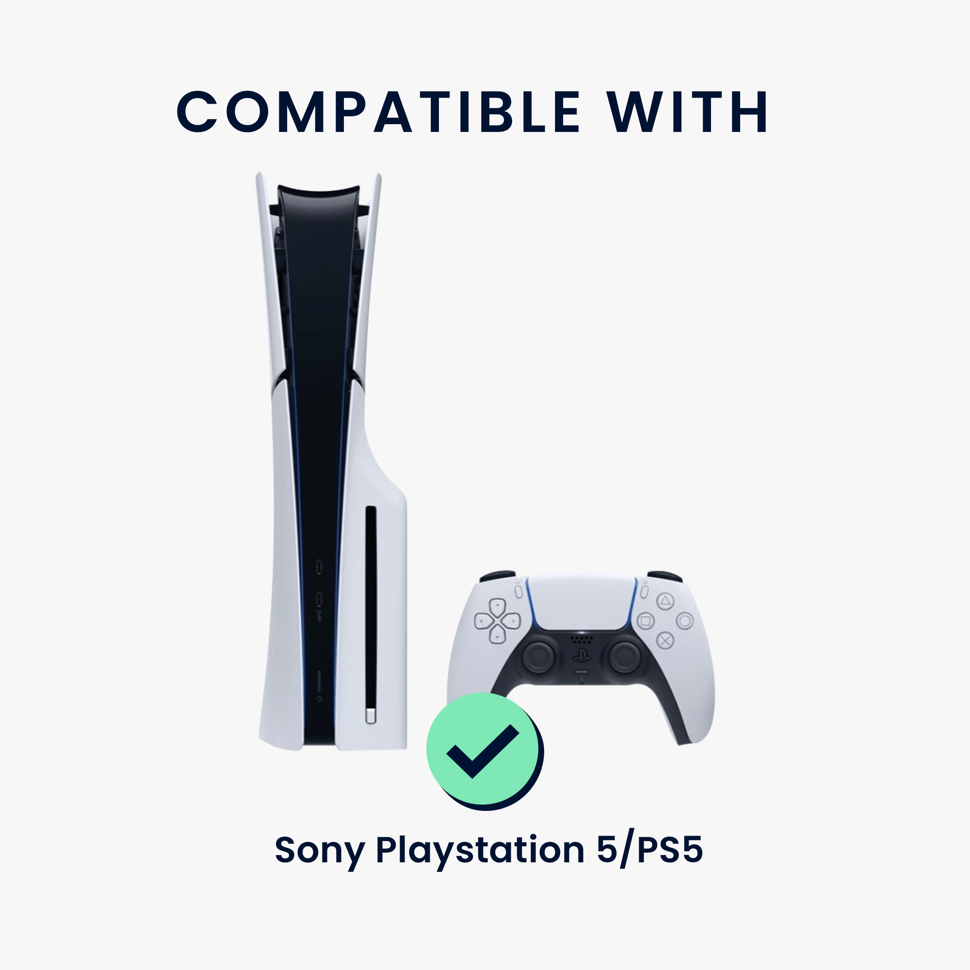 Prachový kryt konzole pro Sony Playstation 5 / PS5 kwmobile - tmavě šedá