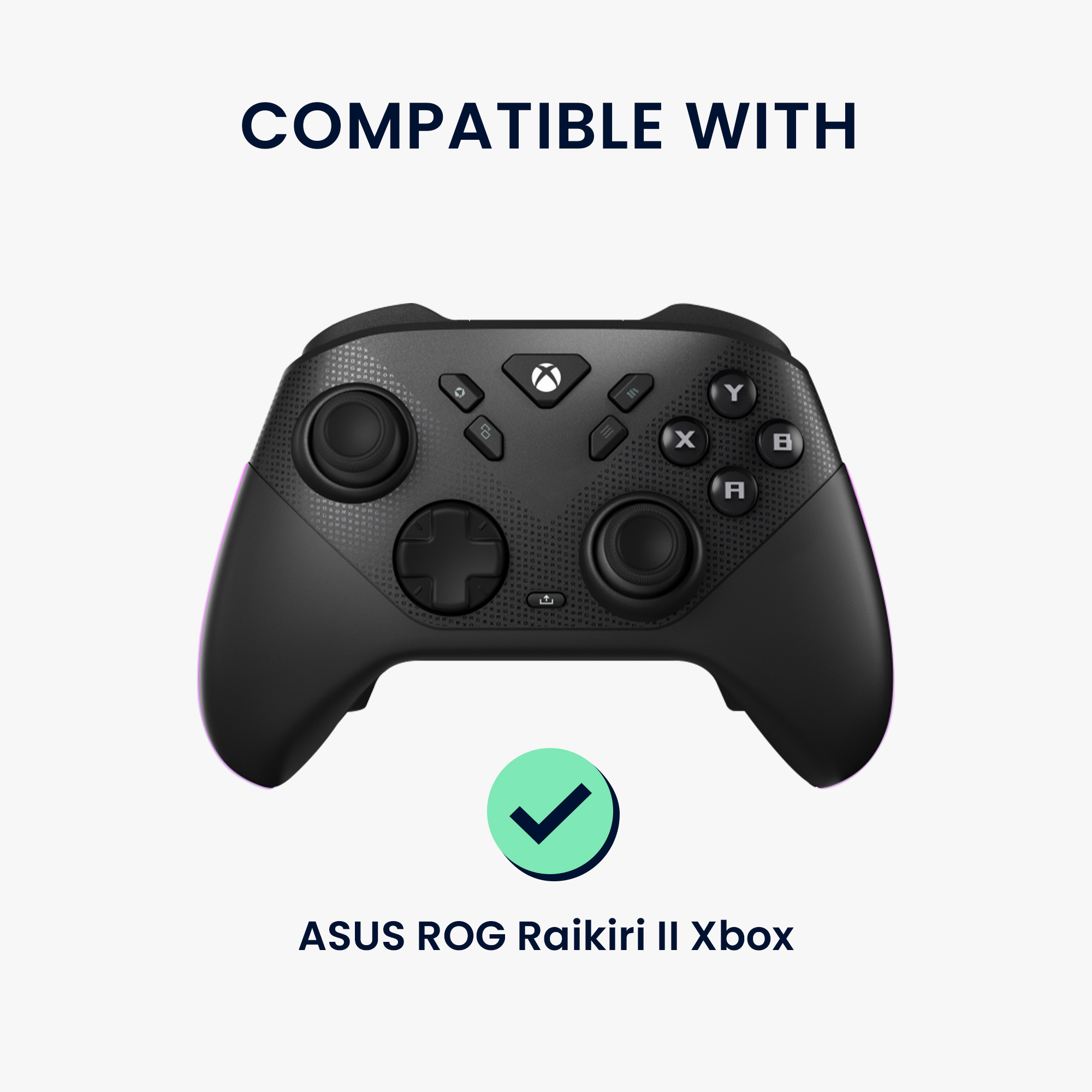 Flexibilní silikonové pouzdro pro ASUS ROG Raikiri II Xbox kwmobile - černá