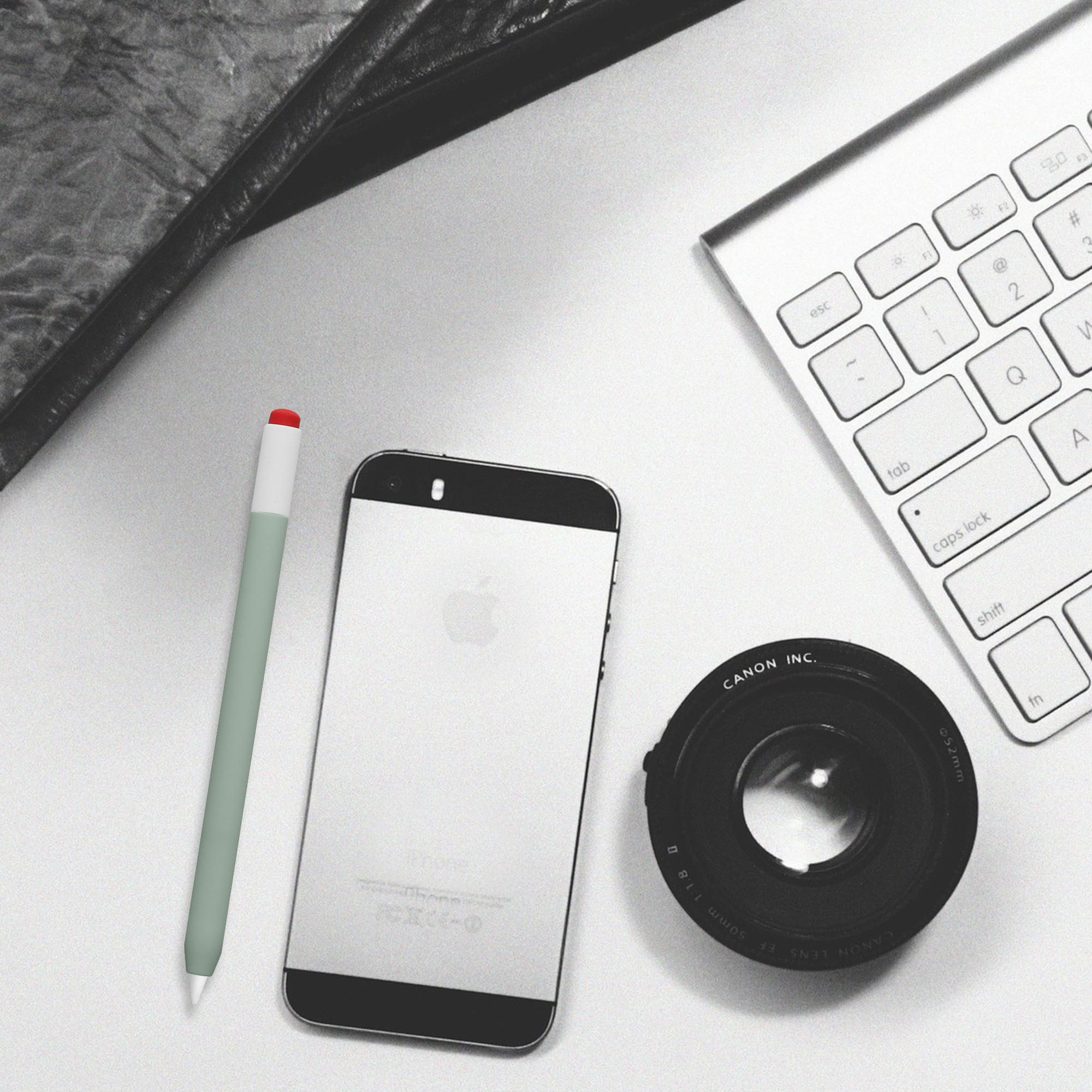 Pouzdro pro Apple Pencil Pro / Pencil 2 kwmobile - pastelově zelená
