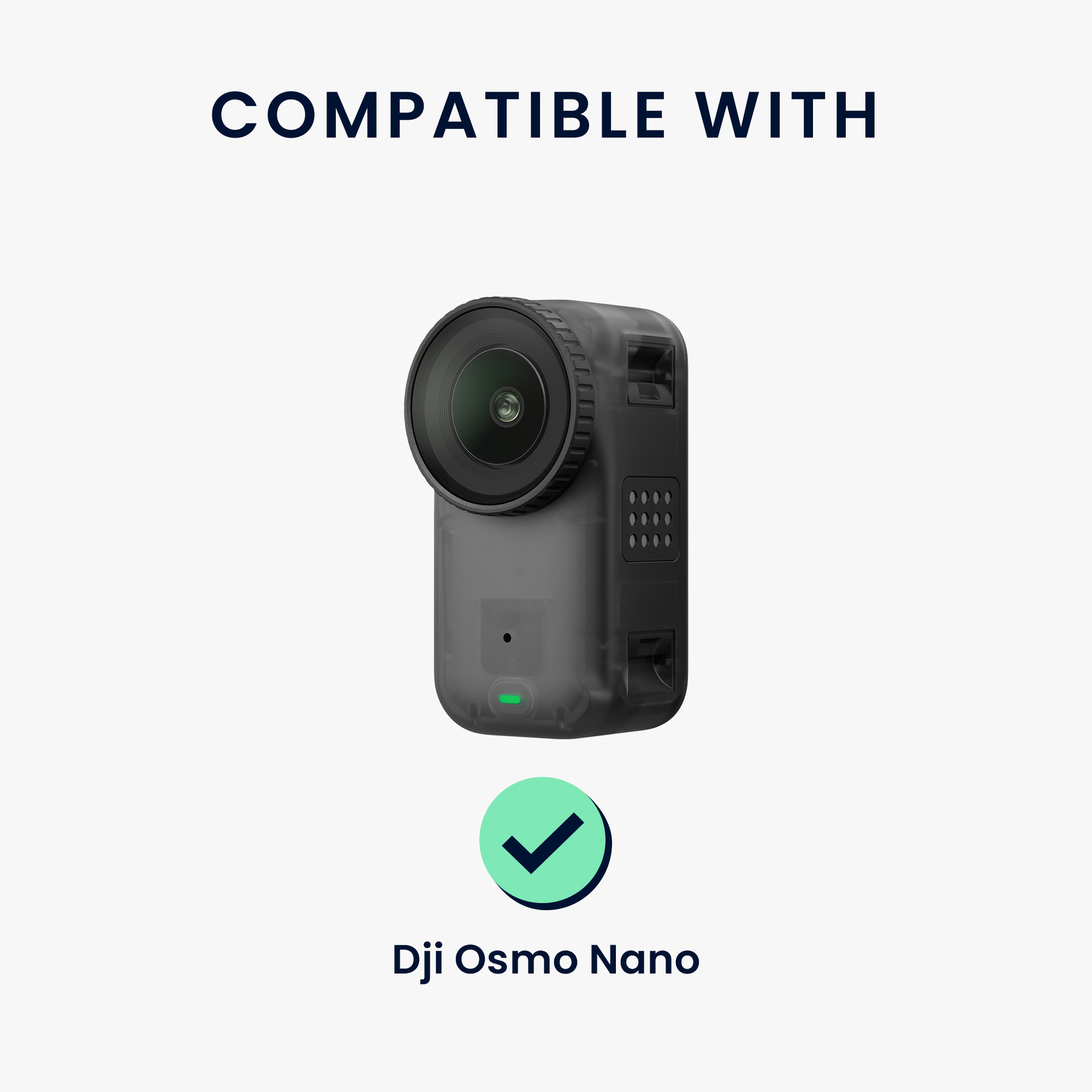 Tvrzené ochranné sklo na objektiv pro DJI Osmo Nano, 2 ks, lehké a odolné proti poškrábání kwmobile