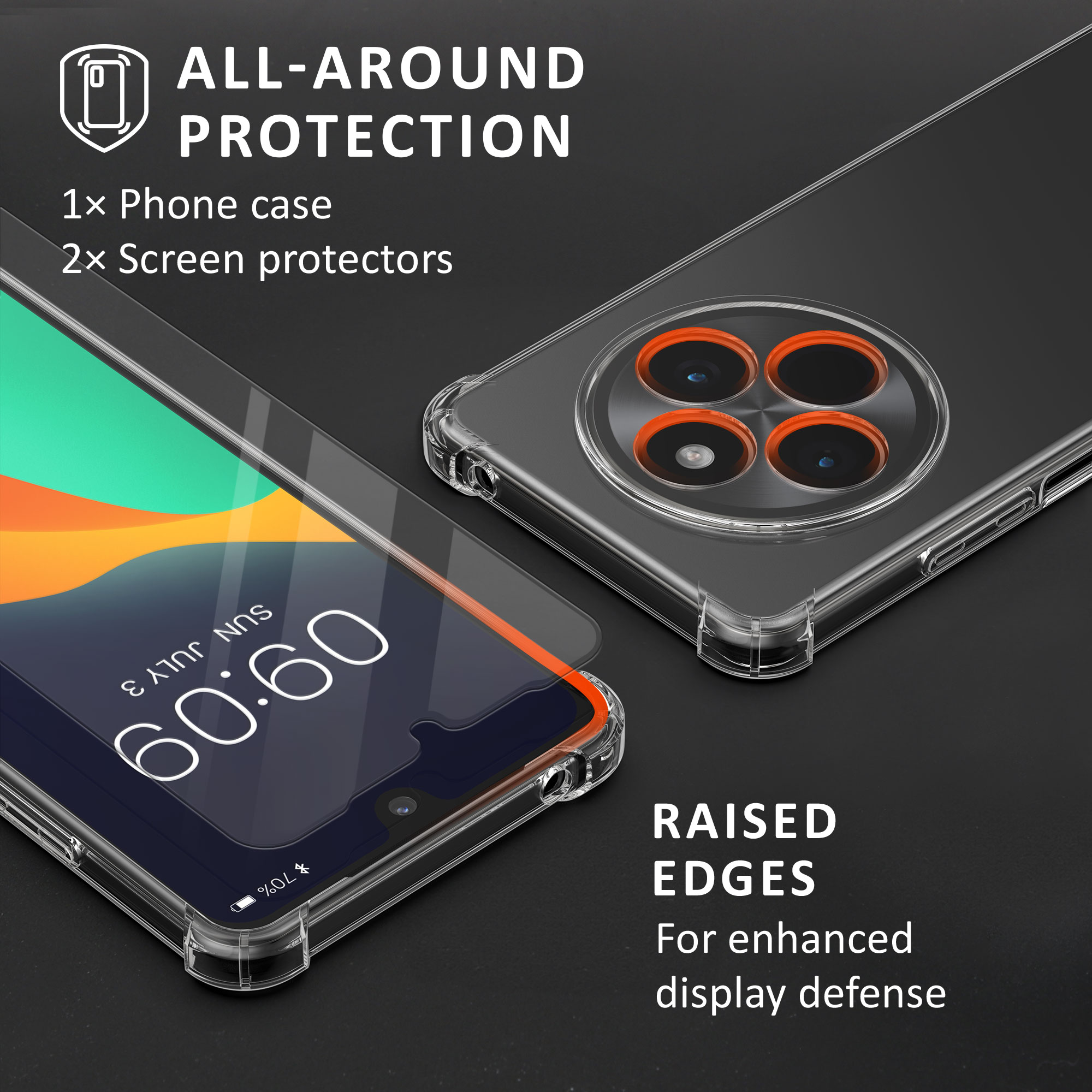 Ochranné sklo Xiaomi Redmi 14C tvrzené kalibri sada 2 ks