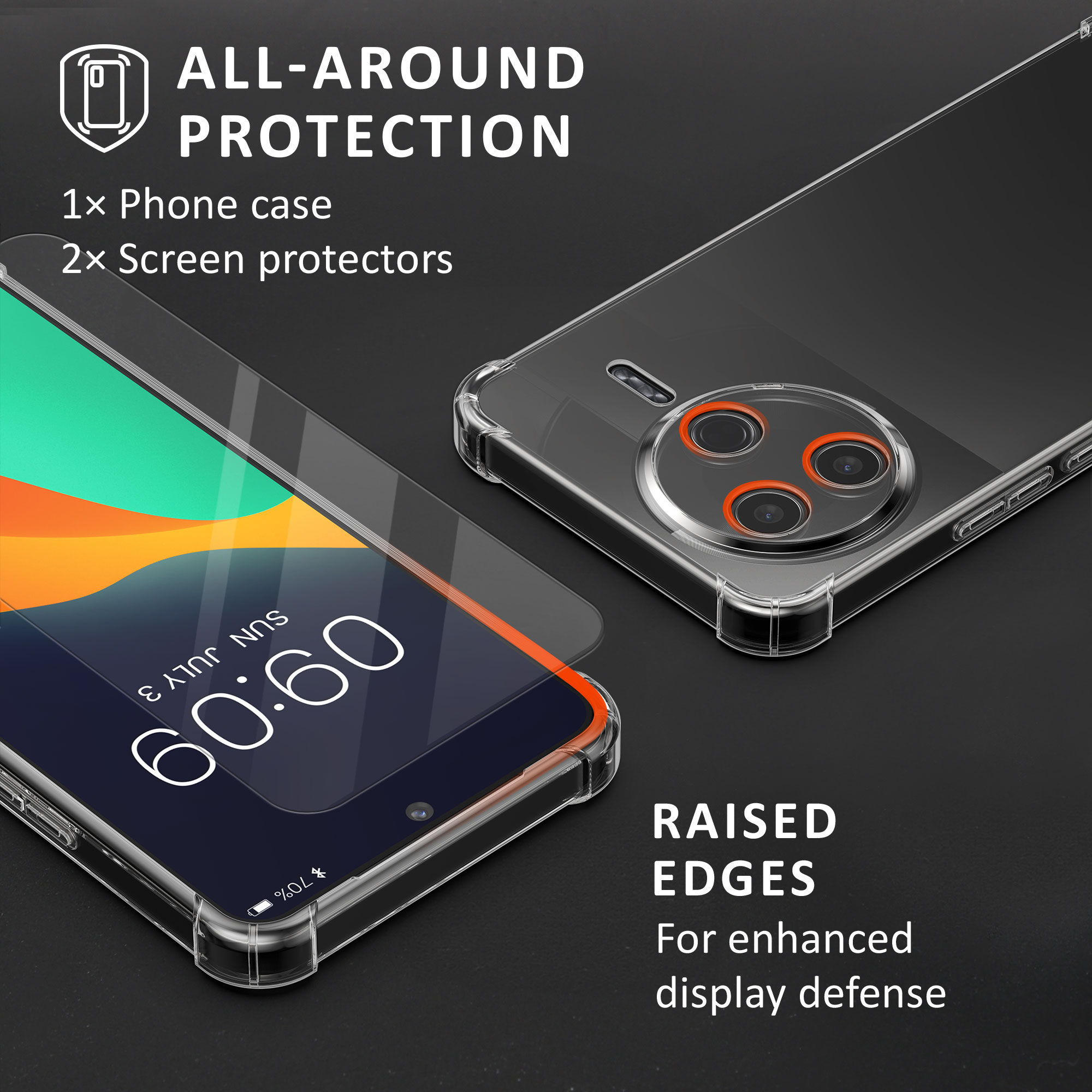 Ochranné sklo Xiaomi Poco F7 Pro tvrzené kalibri sada 2 ks