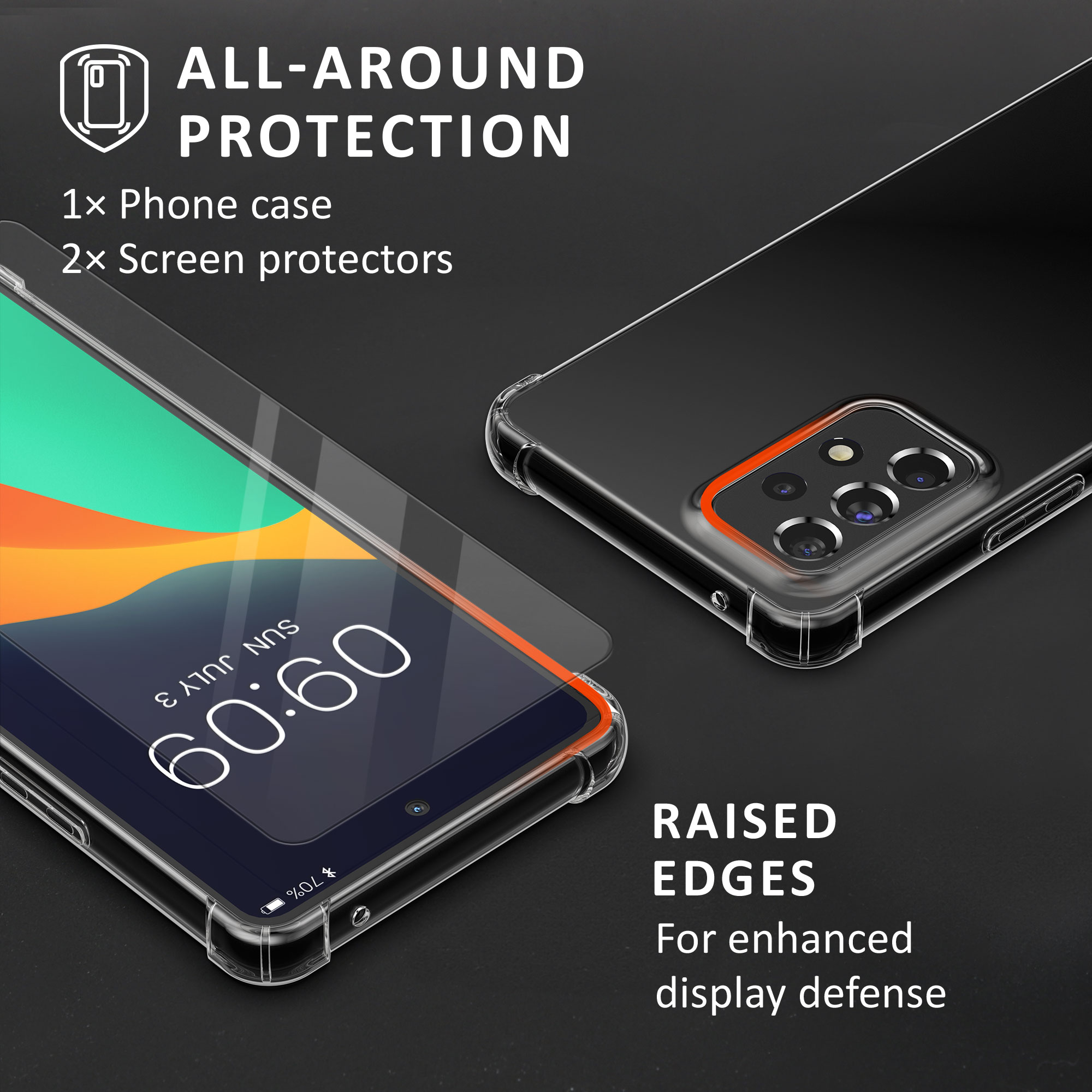 Pouzdro pro Samsung Galaxy A53 5G kalibri - transparentní