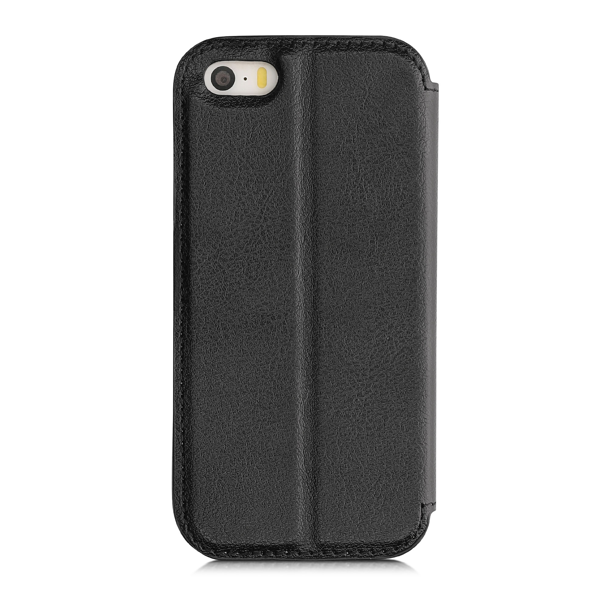 Flipové pouzdro kwmobile pro iPhone SE (1. generace 2016) / iPhone 5 / iPhone 5S - černá