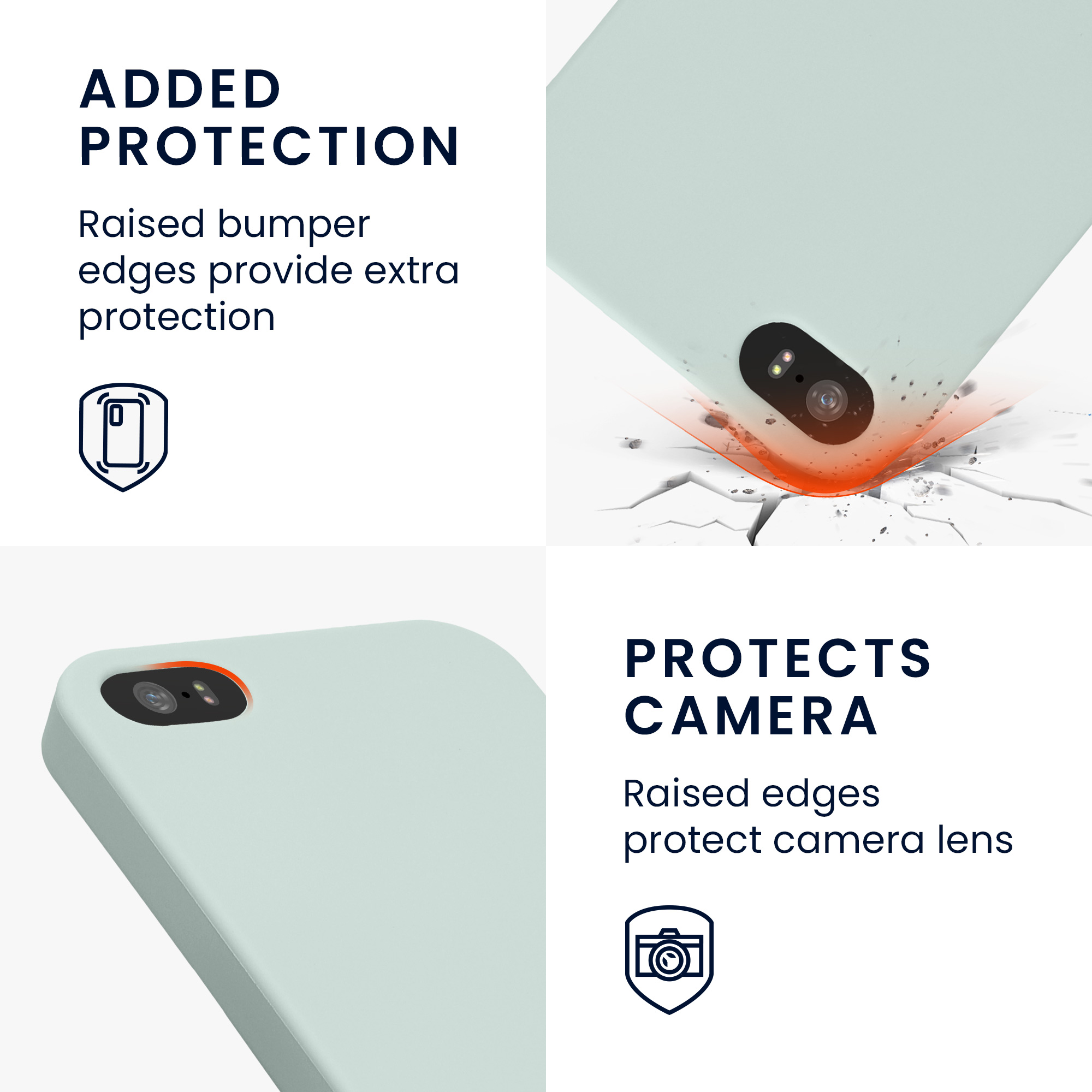 Silikonový kryt kwmobile pro Apple iPhone SE (1.Gen 2016) / iPhone 5 / iPhone 5S