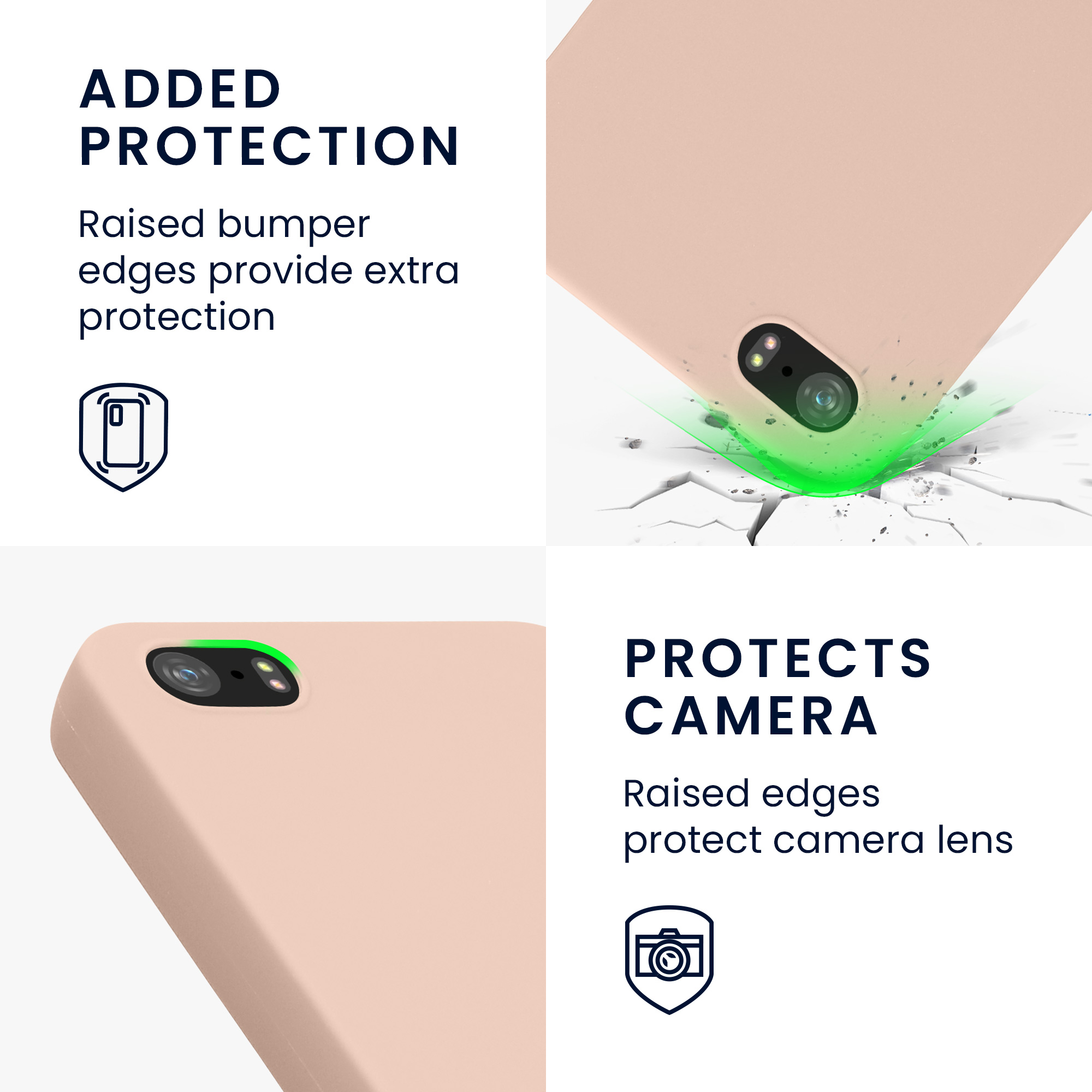 Silikonový kryt kwmobile pro Apple iPhone SE (1.Gen 2016) / iPhone 5 / iPhone 5S
