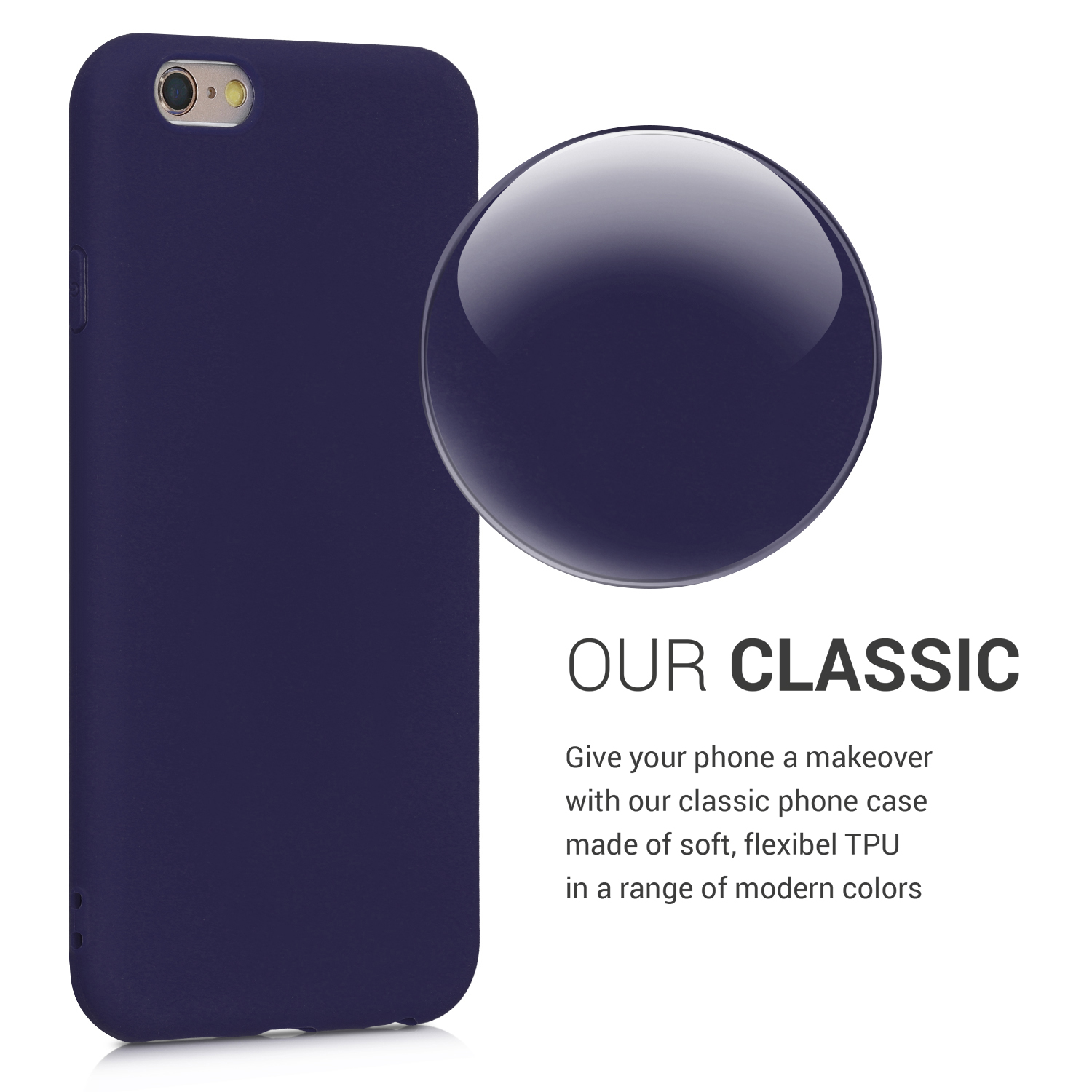 Silikonový kryt kwmobile pro Apple iPhone 6 / 6S