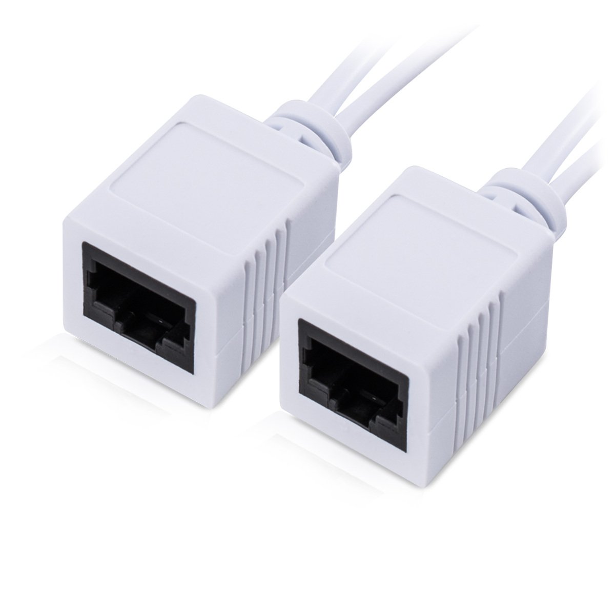 Pasivní PoE adaptér kwmobile - síťová zařízení přes CAT5 - injector + rozbočovač cable for network, ip telephone and ip camera