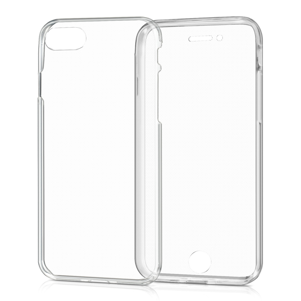 Transparentní TPU kryt kwmobile pro iPhone SE 2022/2020/8/7 - transparentní