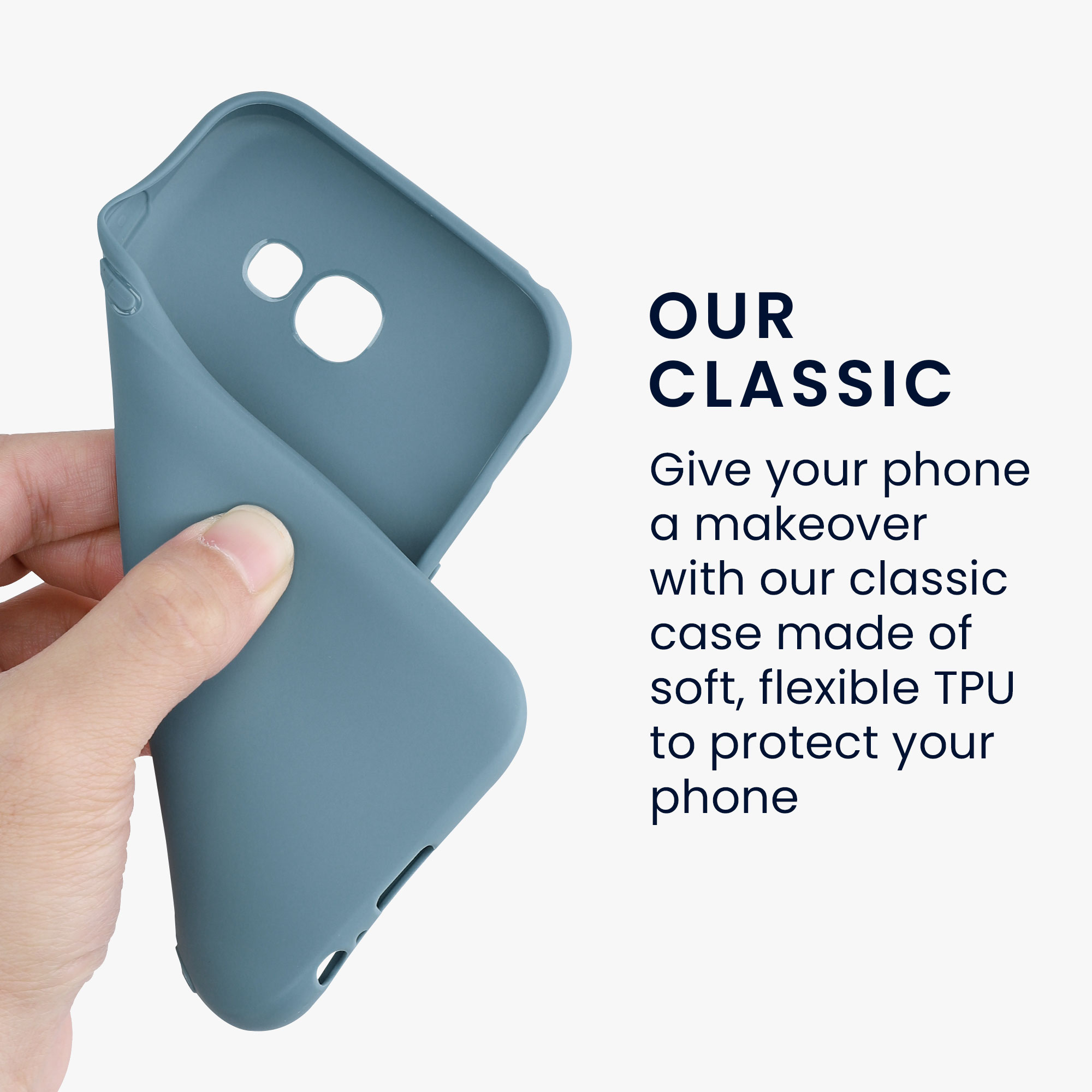 Kryt na mobil Samsung Galaxy A5 (2017) kwmobile TPU Arktická noc