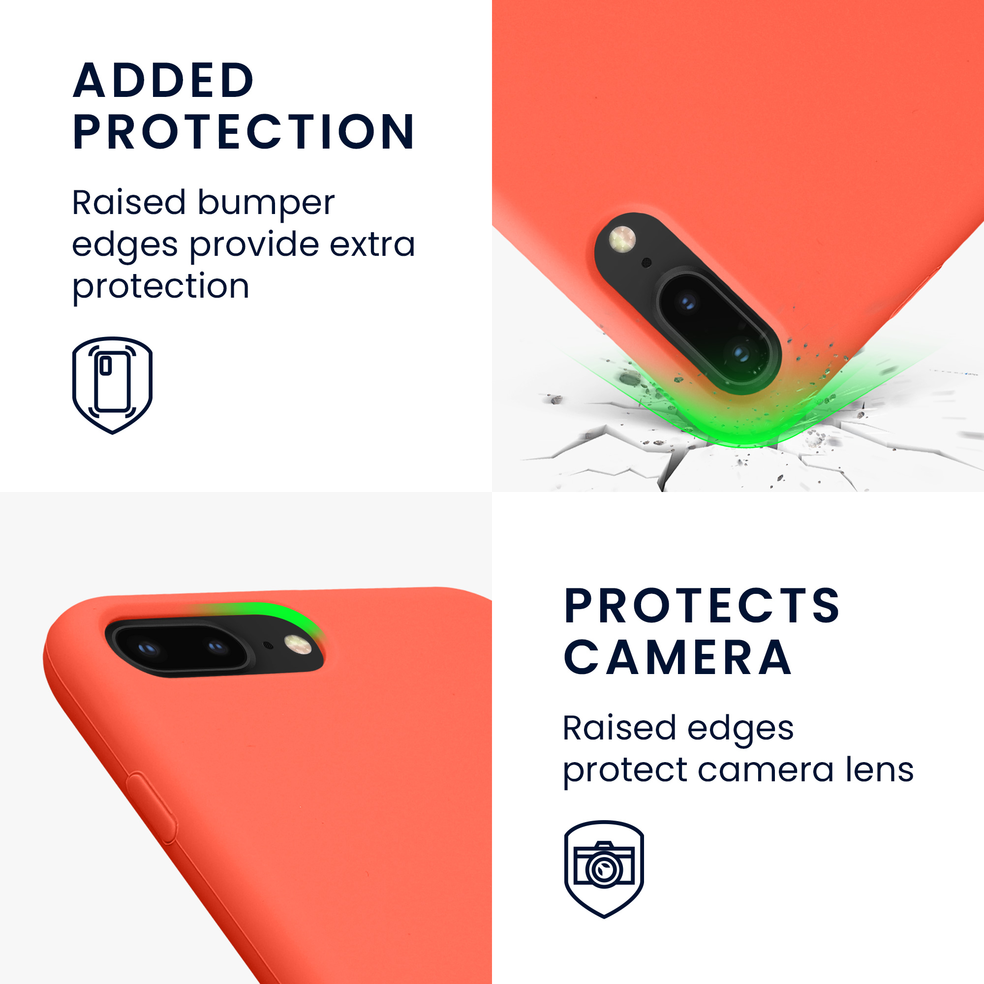 Silikonový kryt kwmobile pro Apple iPhone 7 Plus / iPhone 8 Plus