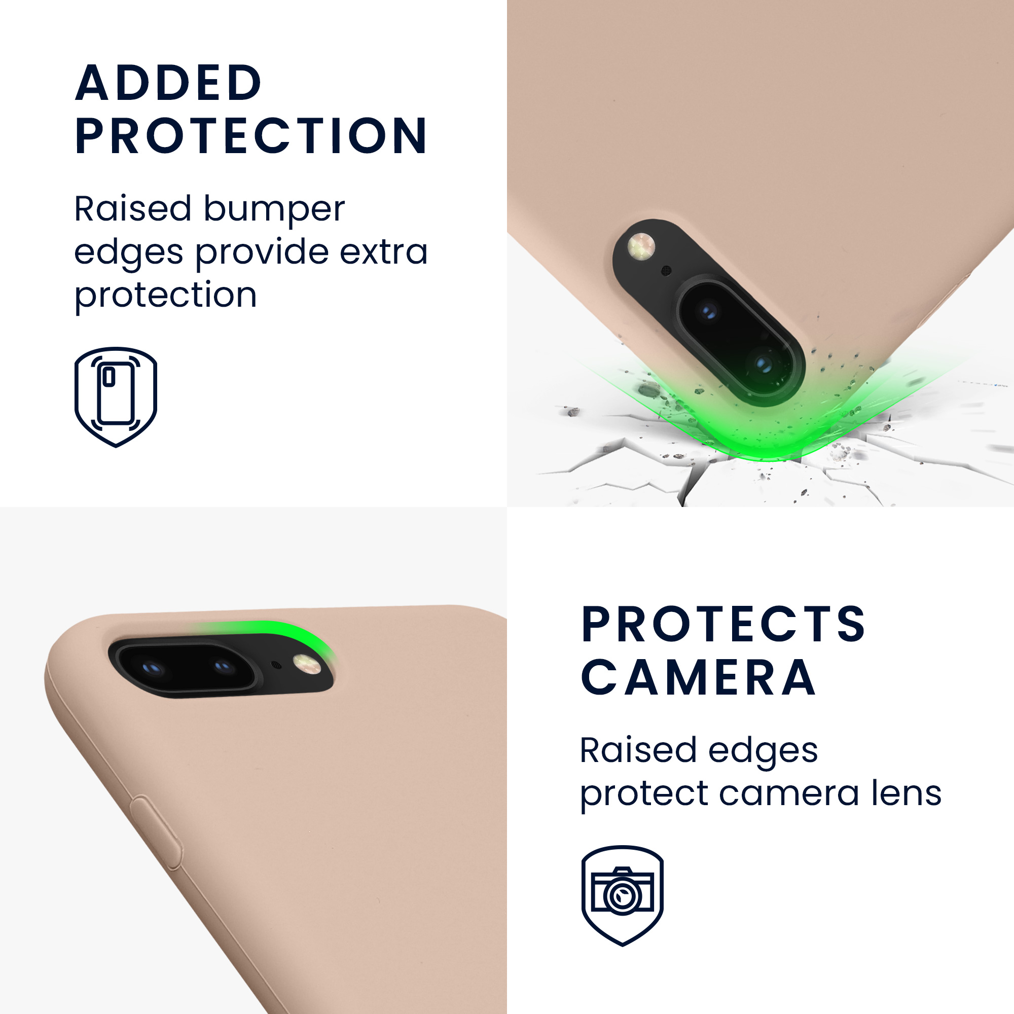 Silikonový kryt kwmobile pro Apple iPhone 7 Plus / iPhone 8 Plus