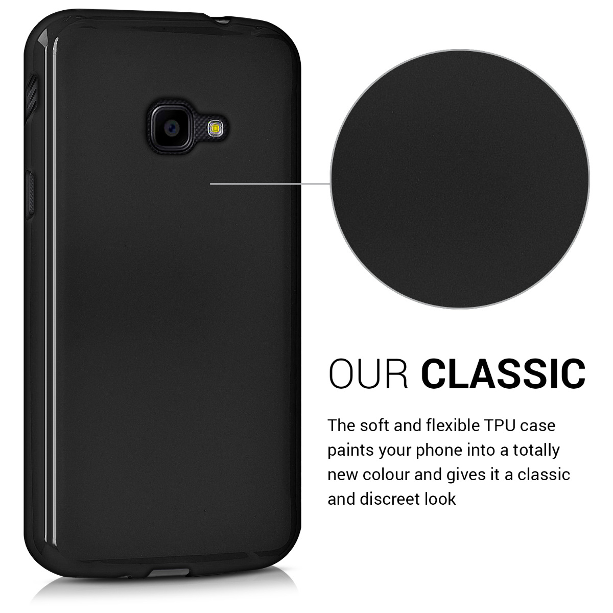 Kryt na mobil Galaxy Xcover 4 / 4S kwmobile matně černý