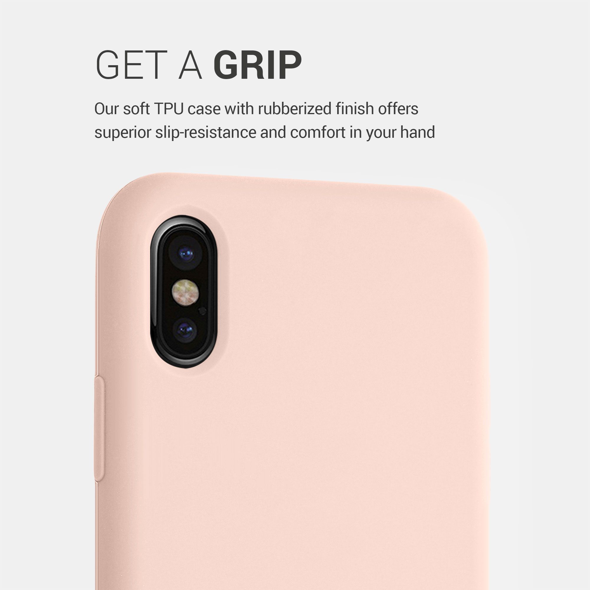 Silikonový kryt na mobil kwmobile pro Apple iPhone X - krémová Coconut Swirl