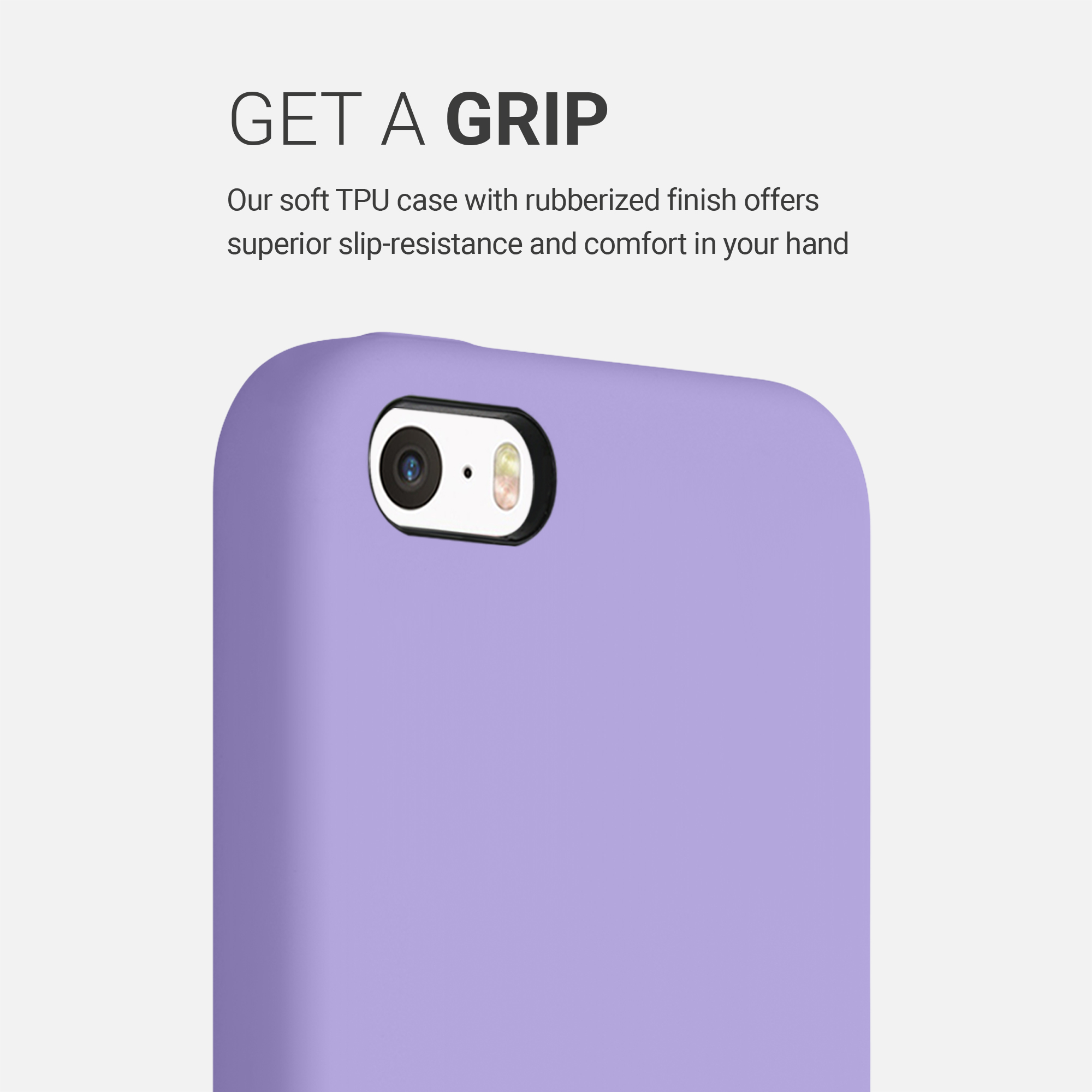 Silikonový TPU kryt kwmobile pro iPhone SE (1. generace 2016) / iPhone 5 / iPhone 5S - fialová