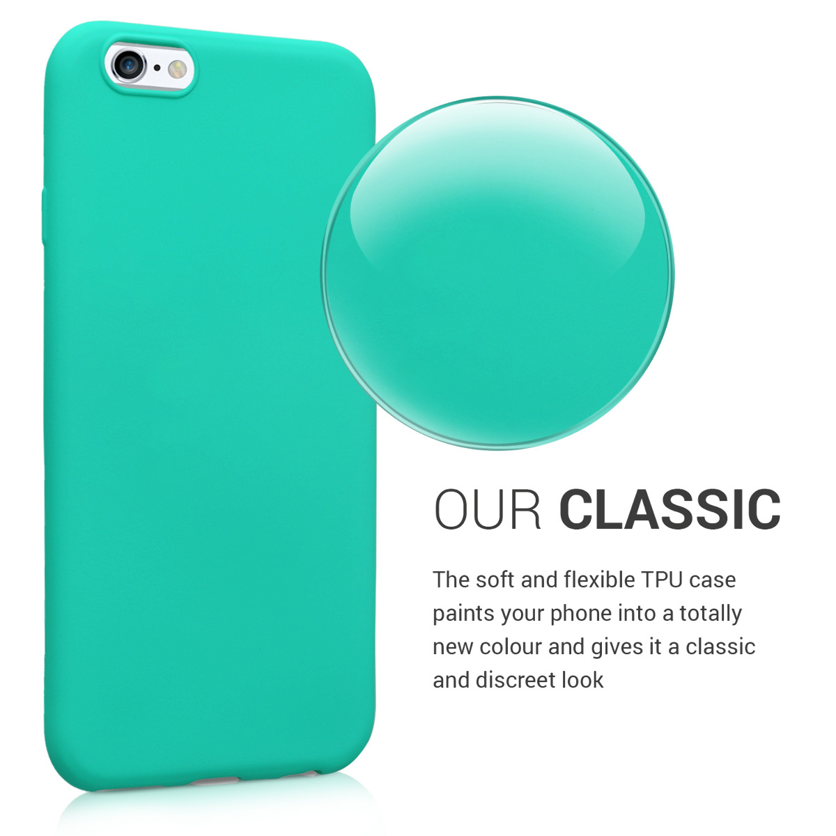 Silikonový kryt kwmobile pro Apple iPhone 6 / 6S