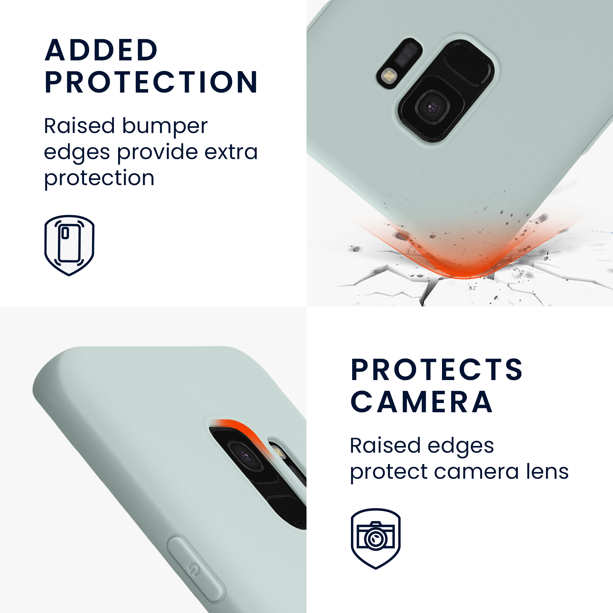 Kryt na mobil Galaxy S9 kwmobile mátový