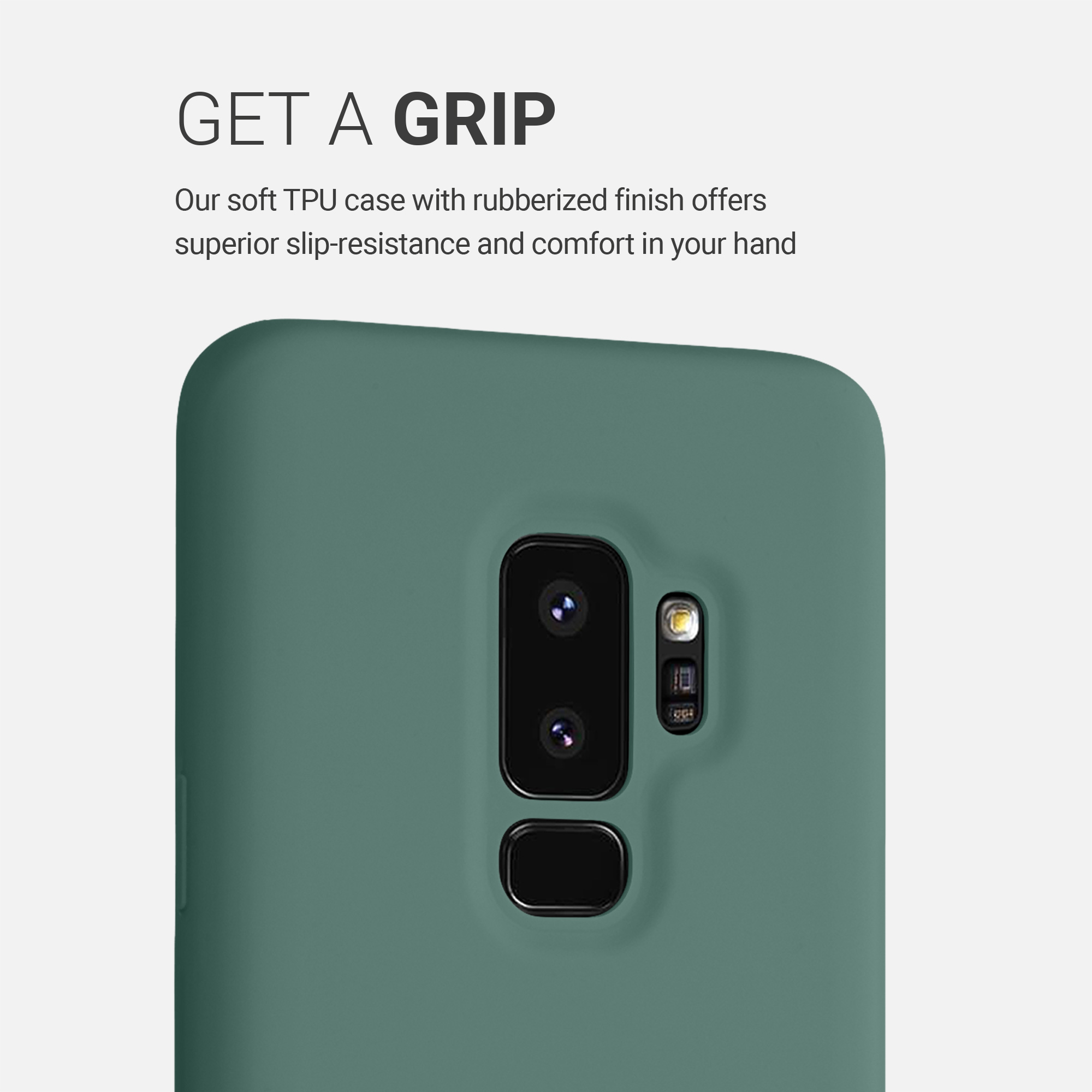 Kryt na mobil Galaxy S9 Plus kwmobile lesně zelený
