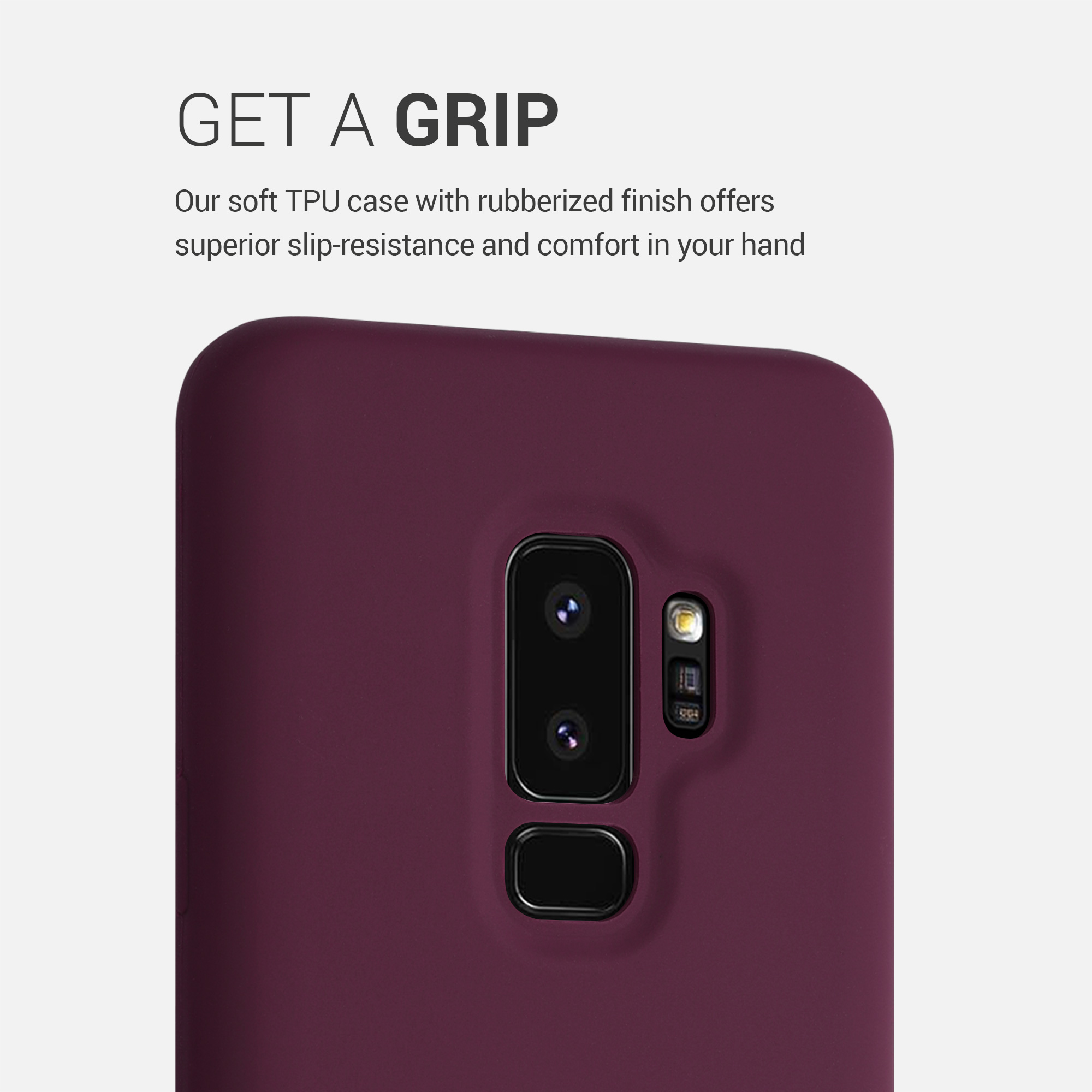 Kryt na mobil Galaxy S9 Plus kwmobile purpurový