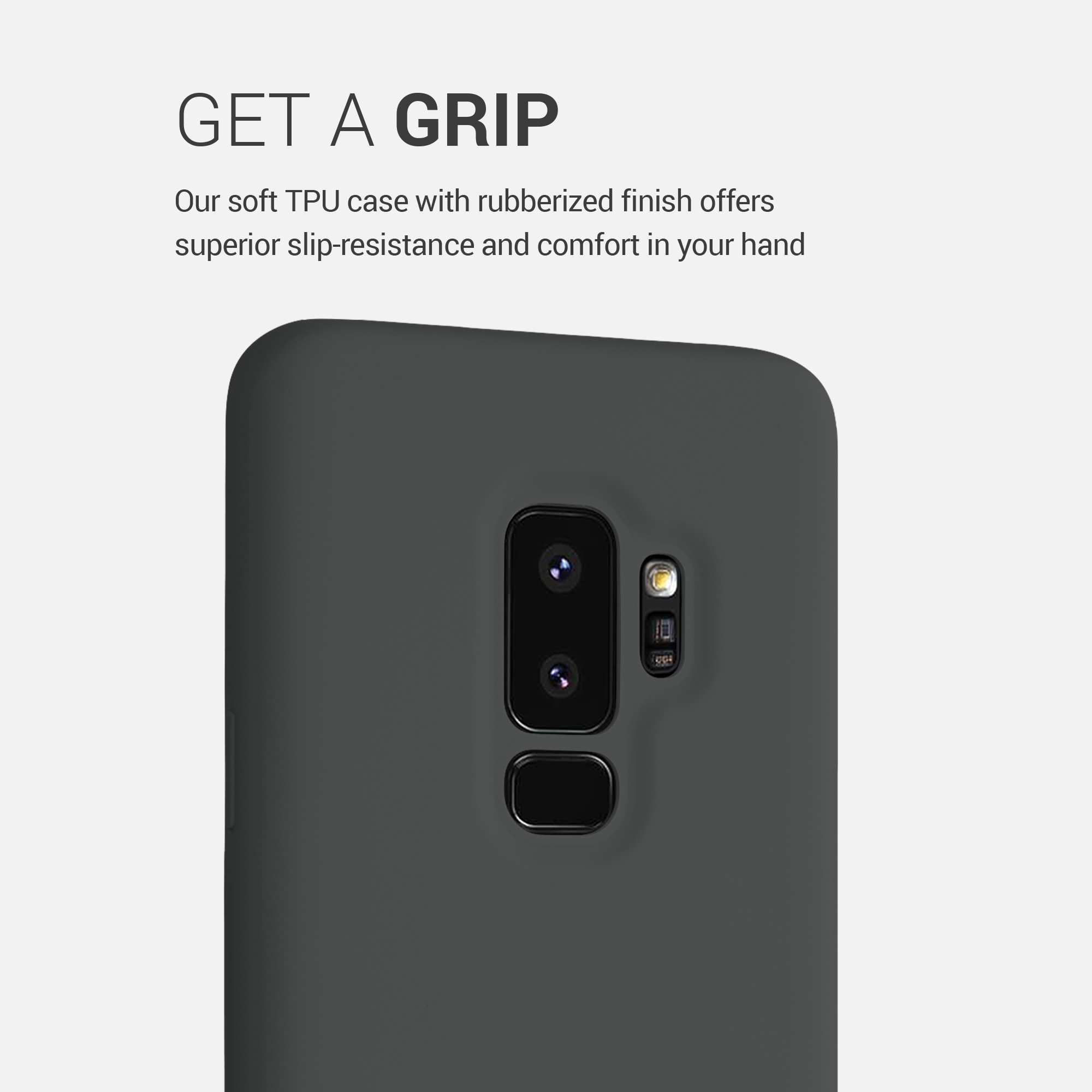Kryt na mobil Galaxy S9 Plus kwmobile matně černý