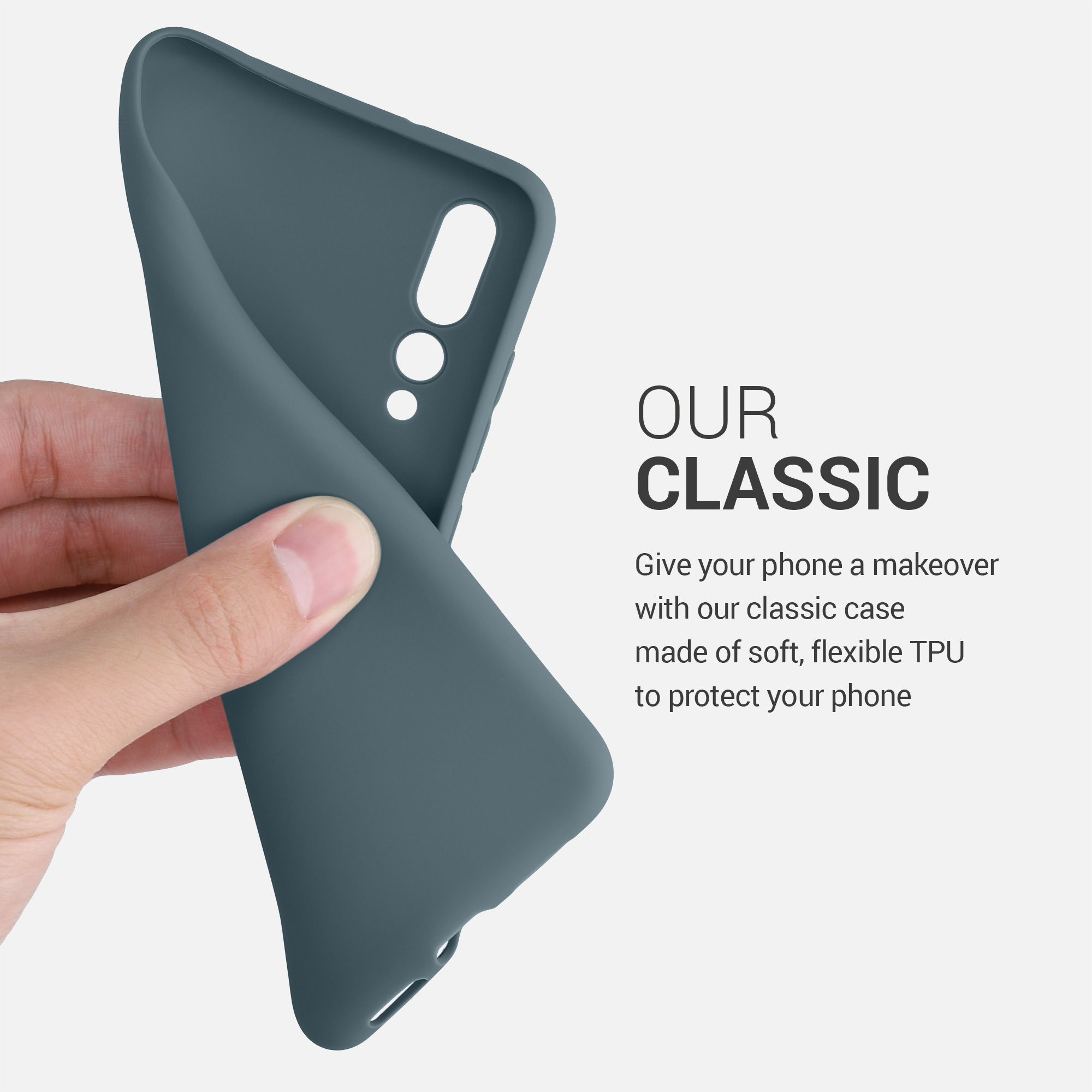 Kryt kwmobile Huawei P20 Pro, tmavě břidlicová