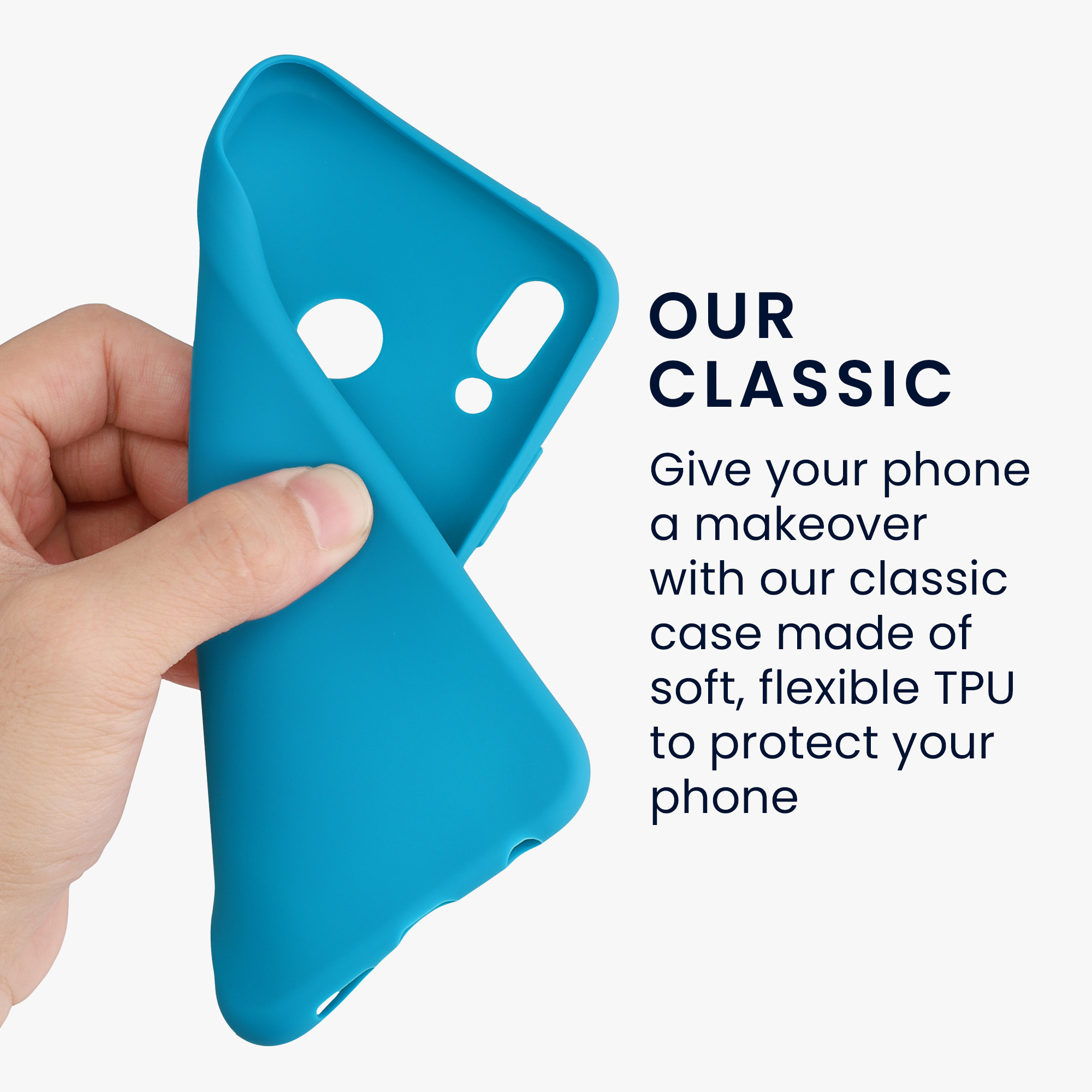 Kryt kwmobile Huawei P20 Lite, karibská modrá