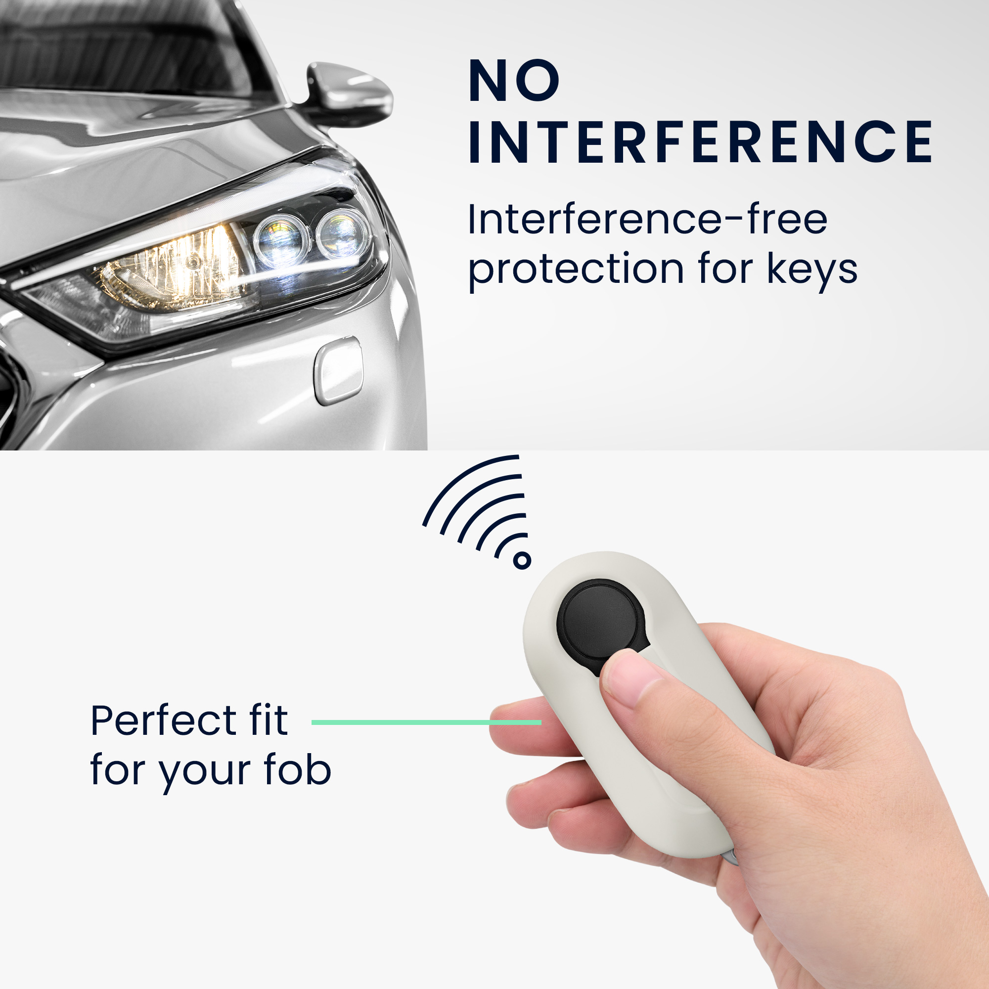 TPU pouzdro na klíč od auta Fiat / Lancia, 3 tlačítka Flip Key zeleno-červeno-bílé