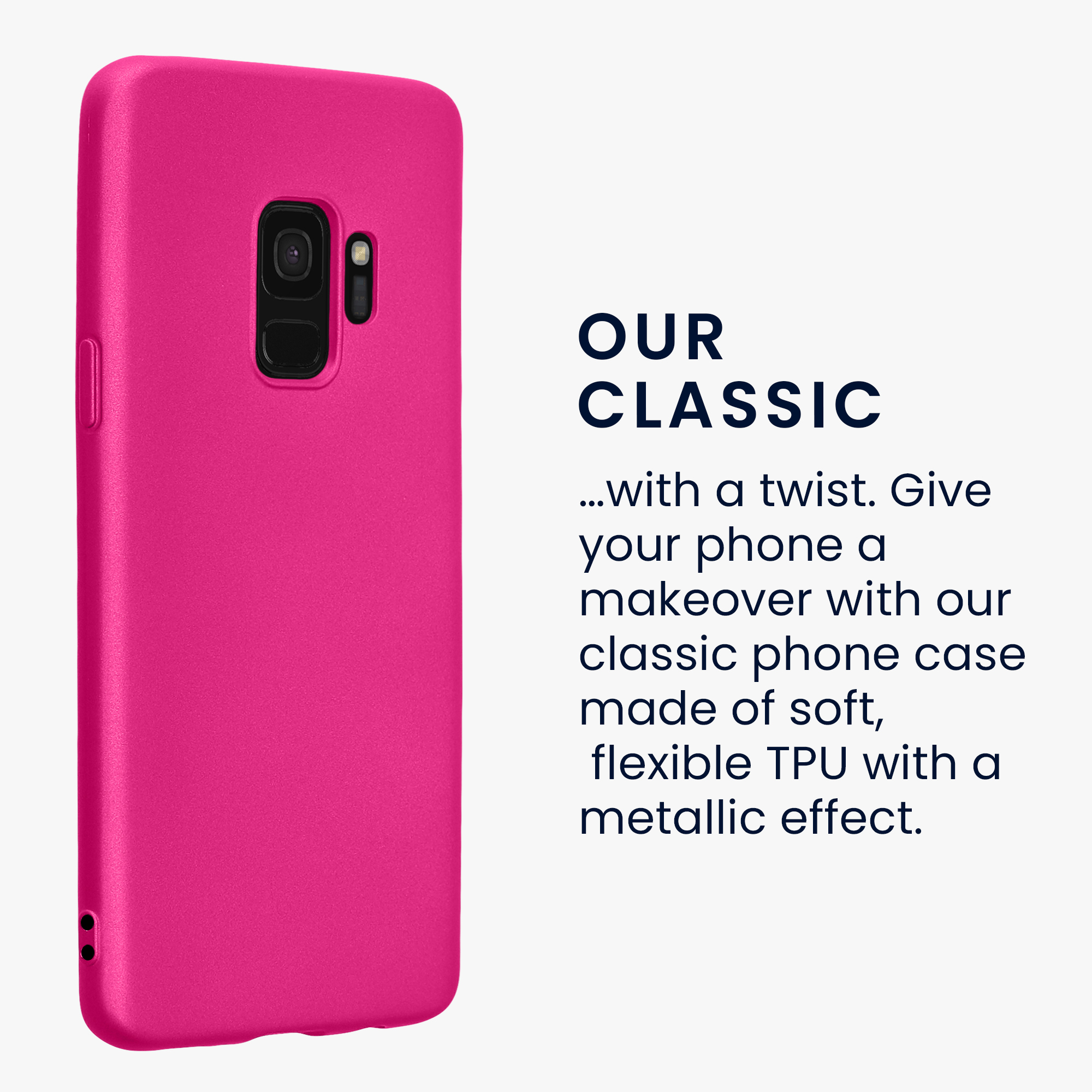 Kryt na mobil Galaxy S9 kwmobile metalický metalicky růžový